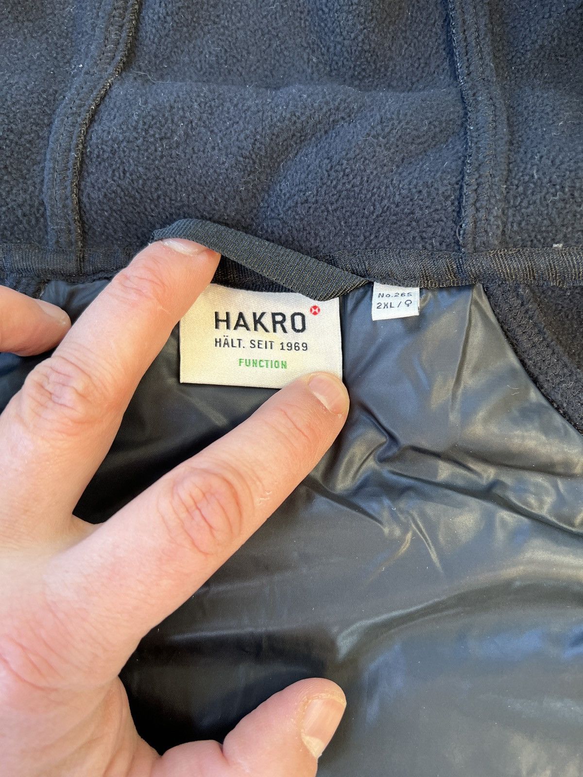 Other Hakro Iveco Drivers Club Jacket Size XXL / US 16-18 / IT 52-54 - 5 Thumbnail