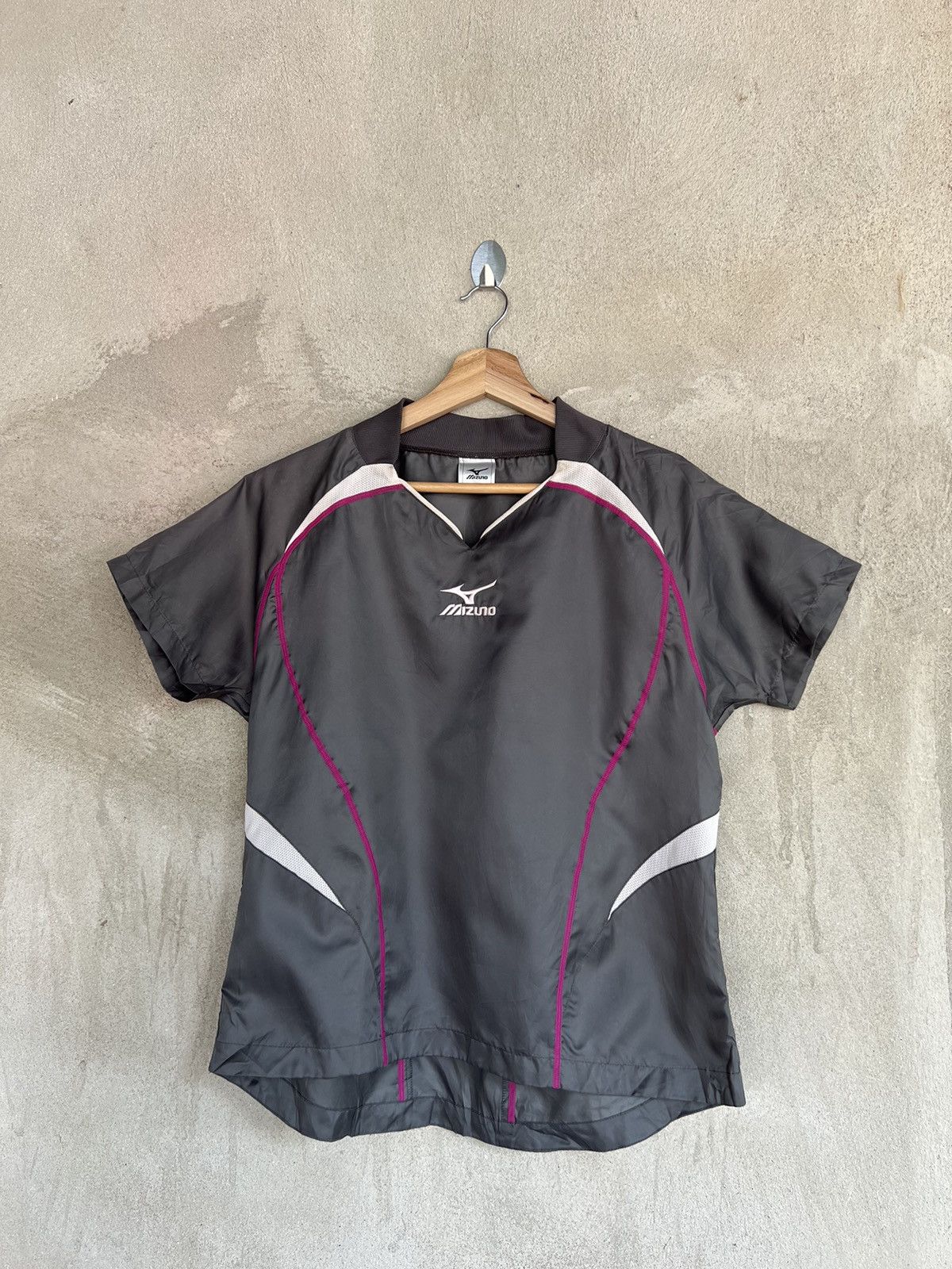 Mizuno Mizuno Small Logo Jersey Shirt Size US M / EU 48-50 / 2 - 2 Thumbnail