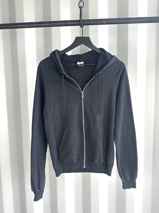 Blue Early 2000s Mesh Zip Up Sweatshirt