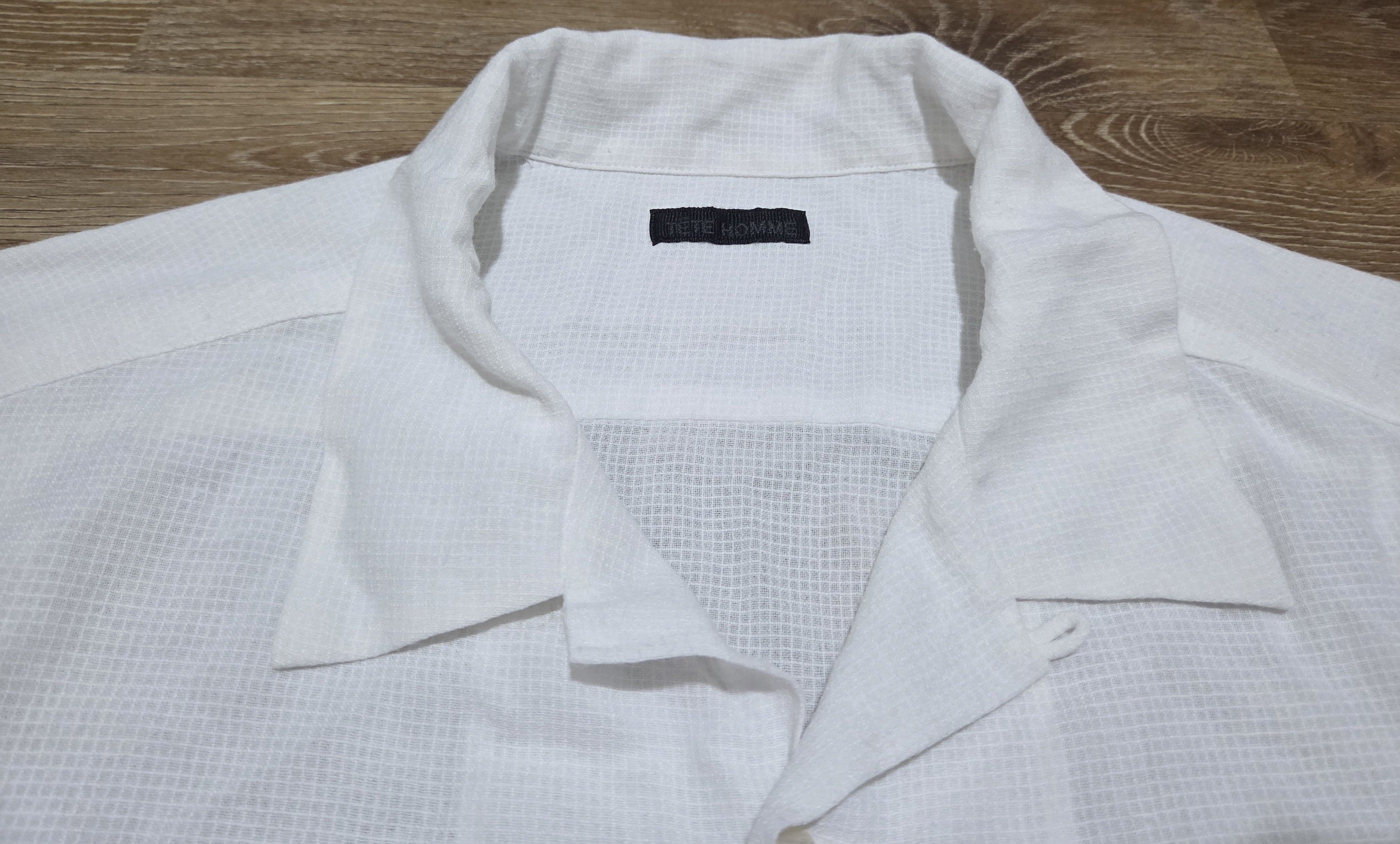 Japanese Brand Vintage Tete Homme Kazutaka Katoh Rayon Issey Miyake Shirt Size US M / EU 48-50 / 2 - 3 Thumbnail
