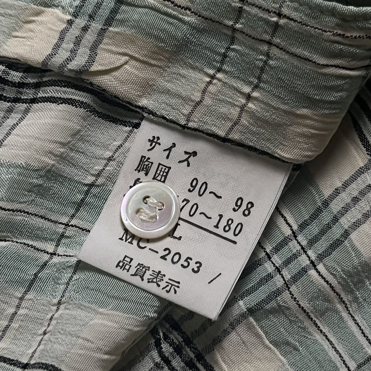 Marithe + Francois Girbaud 90s Marithe Francois Girbaud Pleats Shirt “Two Blend” Size US L / EU 52-54 / 3 - 9 Thumbnail