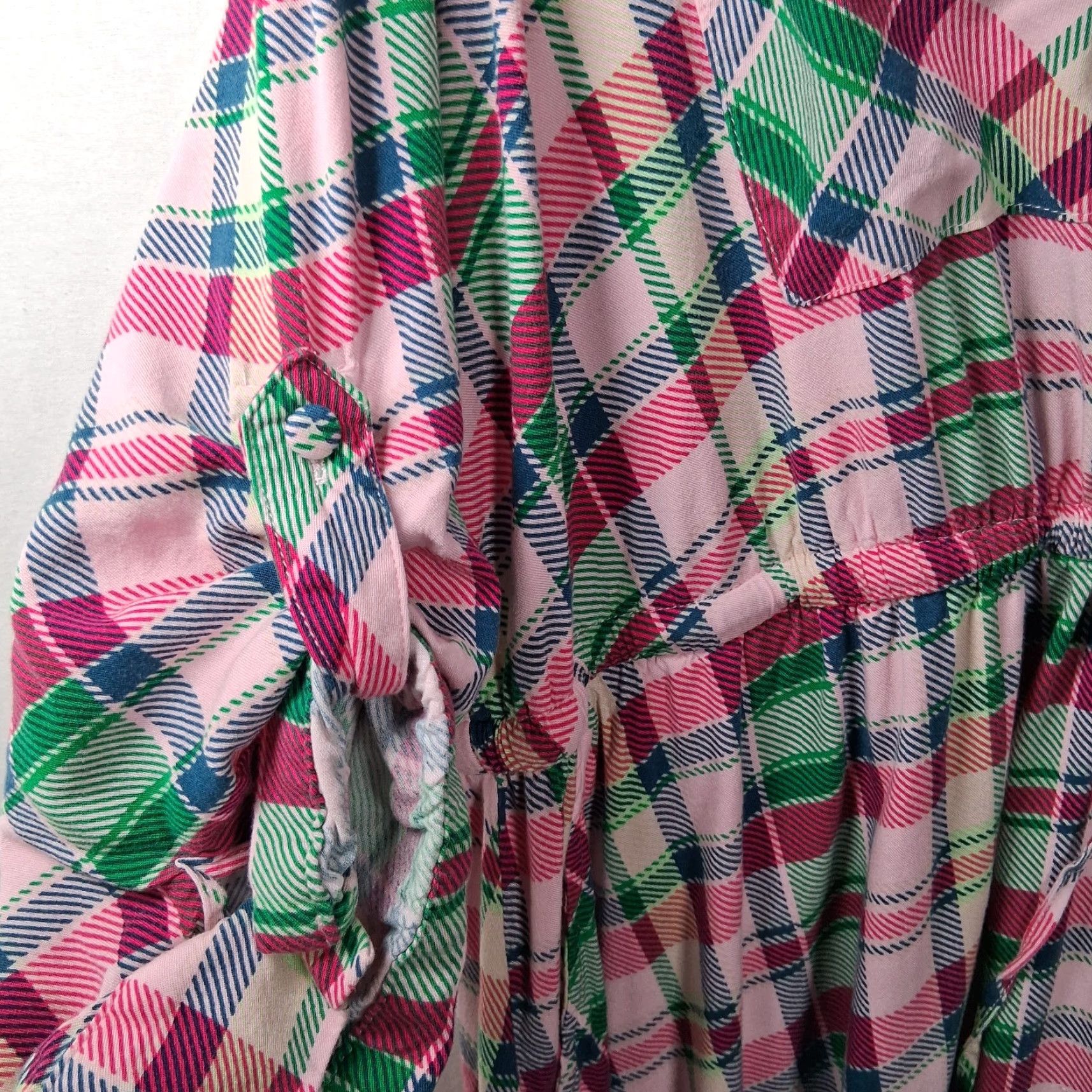 torrid green plaid dress 100% Cotton Forest Green Plaid Mini Dress - All Dresses main image 1