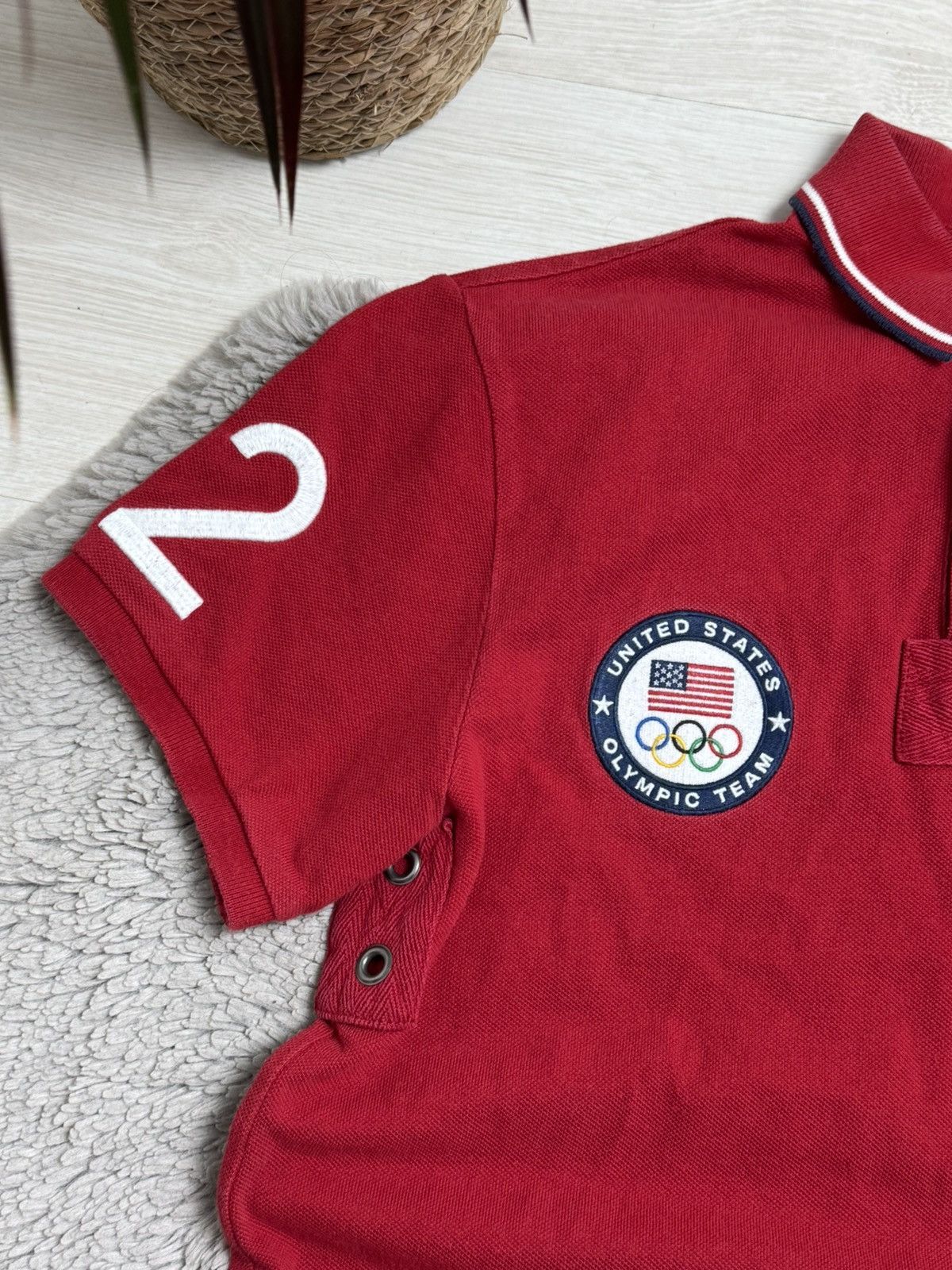 Polo Ralph Lauren × Vintage Polo Ralph Lauren London Vintage Polos Tee Center Pony Y2K Size US S / EU 44-46 / 1 - 6 Thumbnail