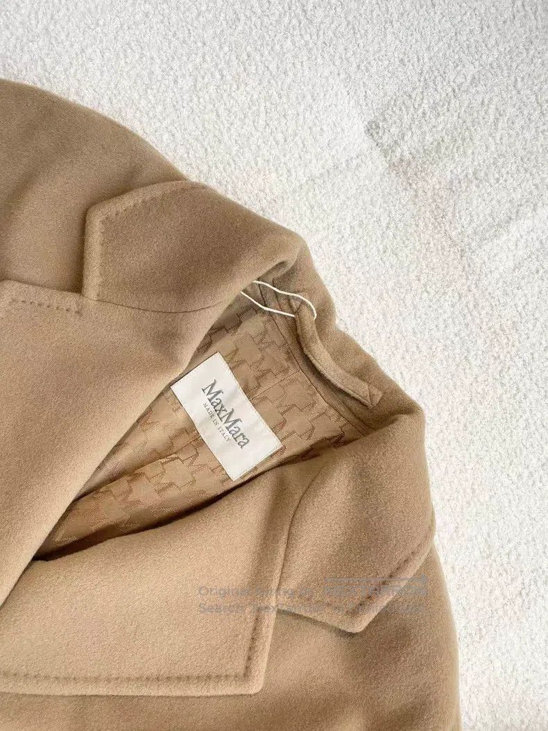 Max Mara Max Mara Cashmere and goat wool coat Size 4XL / US 24-26 - 4 Thumbnail