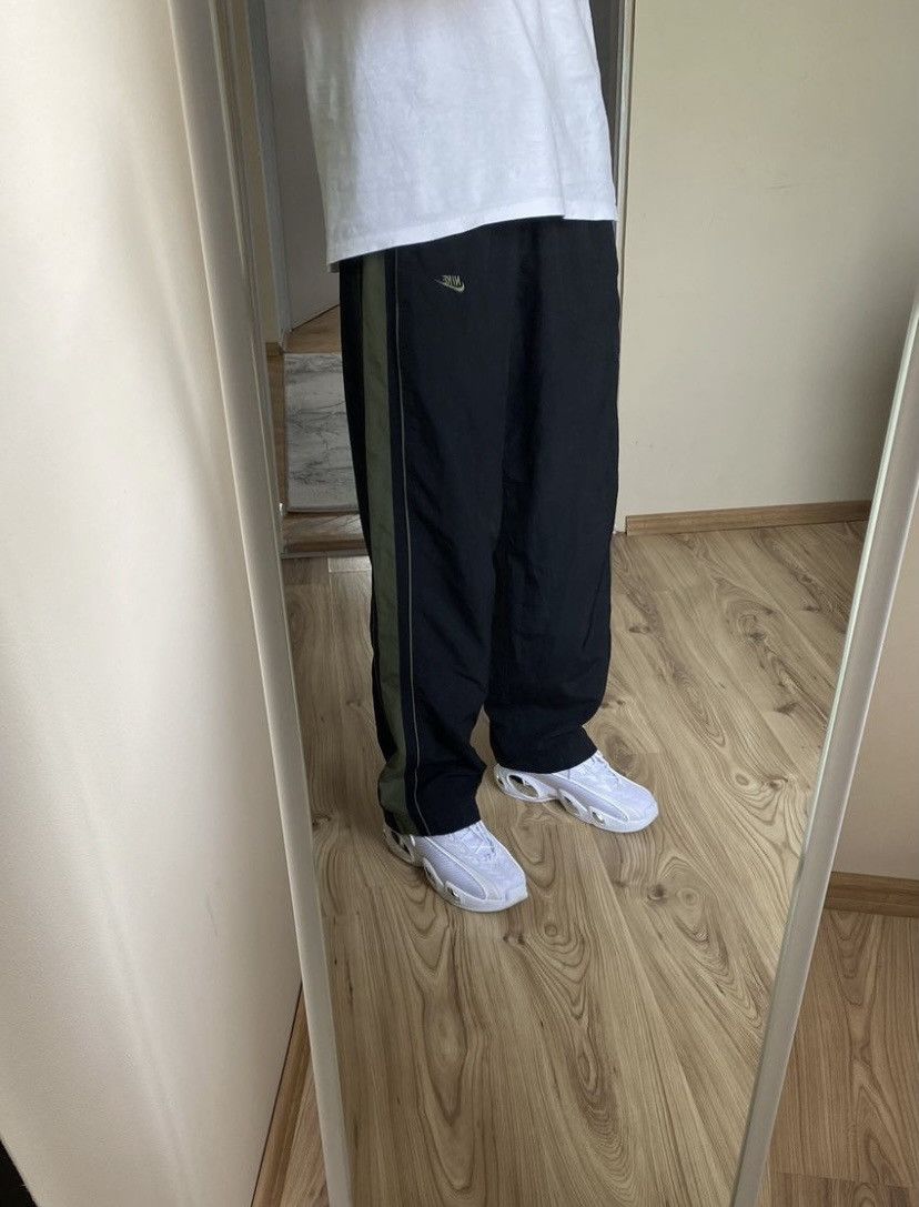 Nike × Vintage Vintage 00’s Nike Swoosh Baggy Staight Fit Sweatpants TN Size US 34 / EU 50 - 3 Thumbnail
