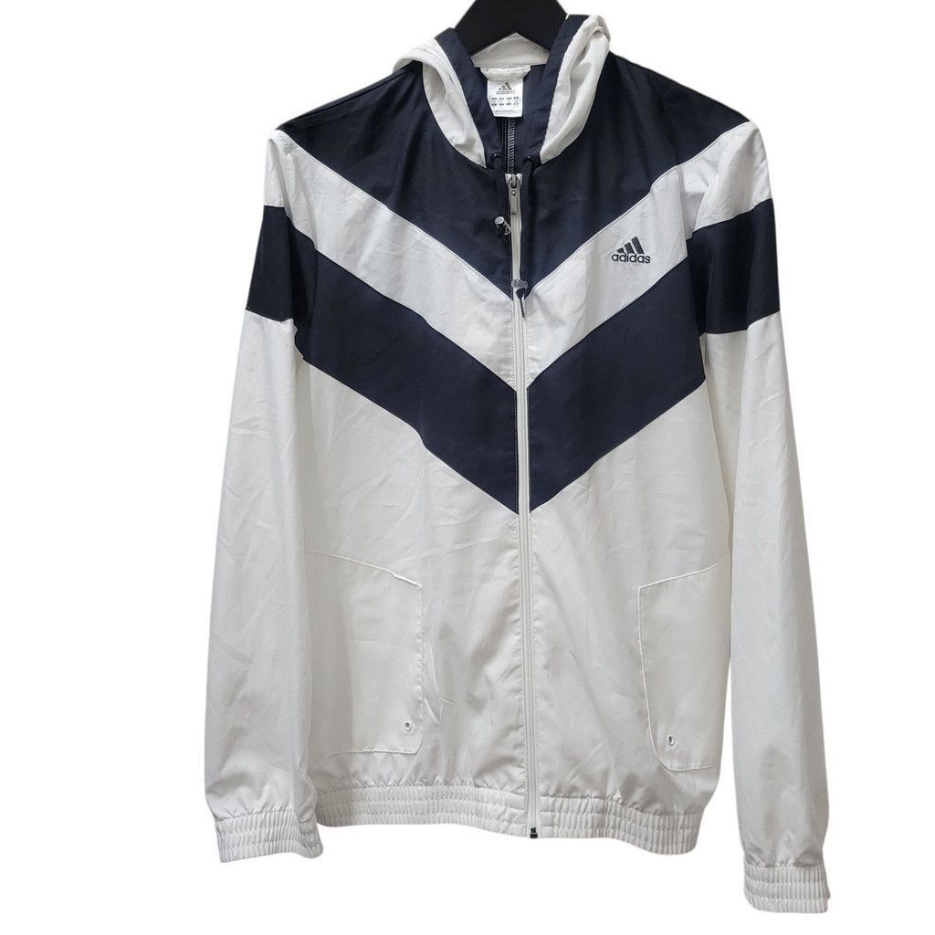 Adidas Adidas Men's Colorblock Full-Zip Hoodie Windbreaker Size XL Size US XL / EU 56 / 4 - 3 Thumbnail