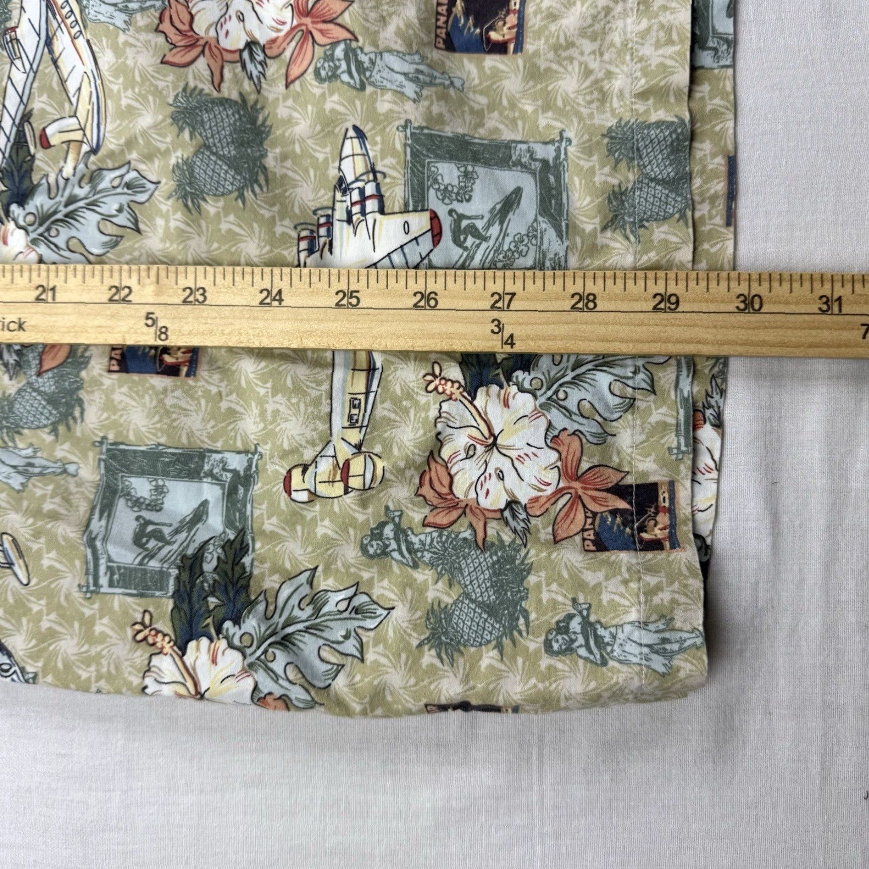 Ocean Pacific VINTAGE Ocean Pacific Sport Button Up Shirt Adult XL Tropical Island Planes Y2K Size US XL / EU 56 / 4 - 6 Thumbnail