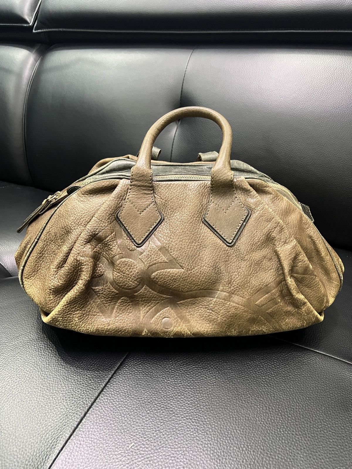 Vivienne Westwood Vivienne Westwood Vintage Orb Embossed Bowling Bag Size ONE SIZE - 1 Thumbnail