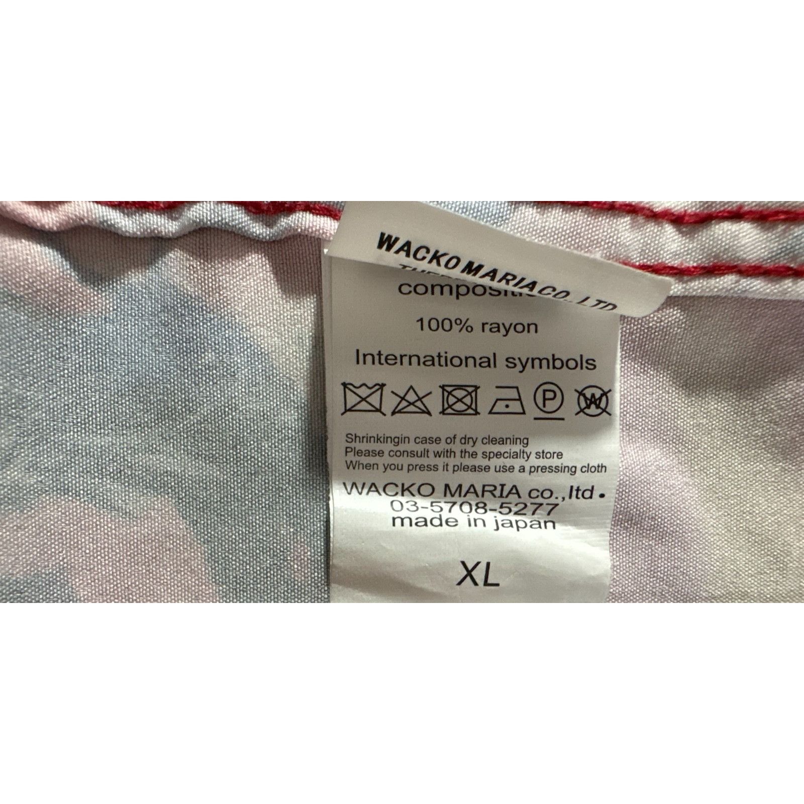 Wacko Maria Wacko Maria Guilty parties 19ss Hell Painting Hawaiian Shirt Size US XL / EU 56 / 4 - 4 Thumbnail