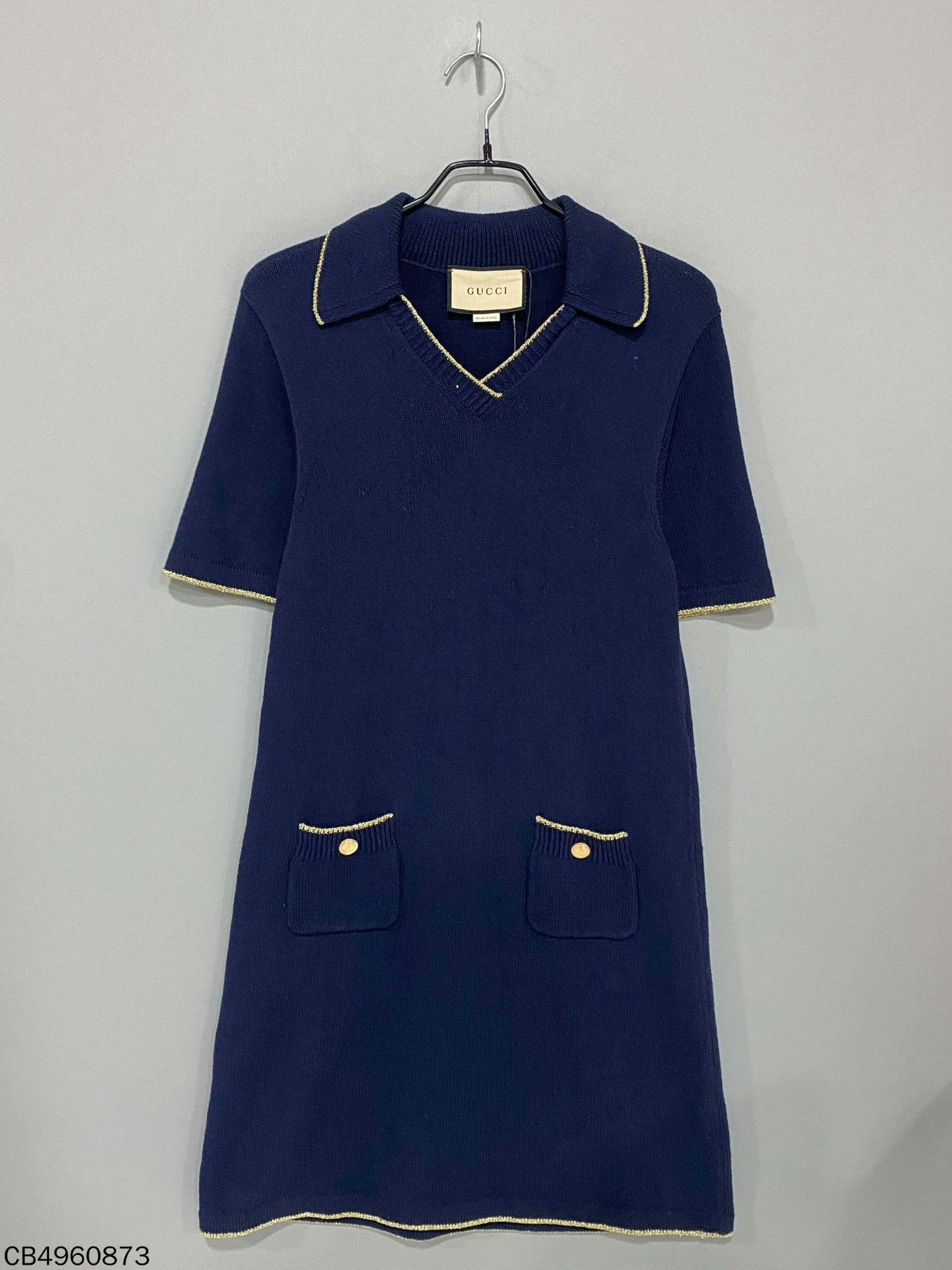 Gucci Gucci Gold Dress XS Women Size XS / US 0-2 / IT 36-38 - 1 Thumbnail