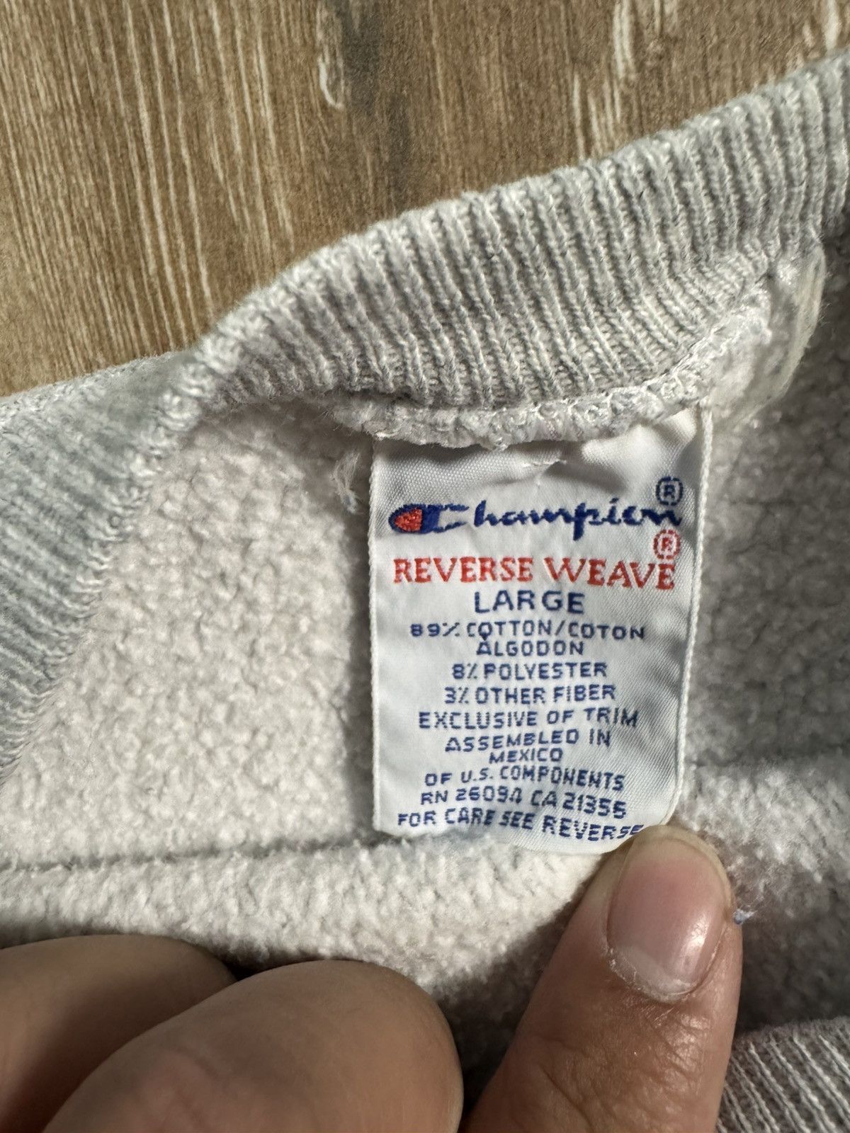 Champion VTG 1990’s Champion Maine Reverseweave Sweatshirt Size US L / EU 52-54 / 3 - 3 Thumbnail