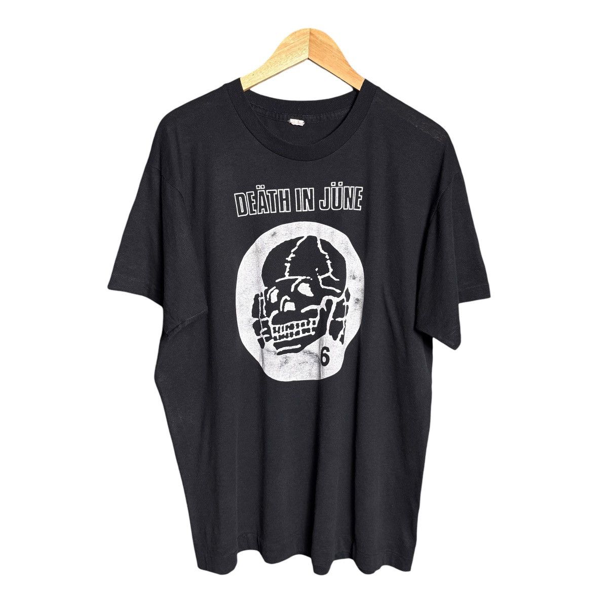 Band Tees Rare Vintage 80s Death In June Band Tee / Iconic Post Punk Size US XL / EU 56 / 4 - 1 Thumbnail