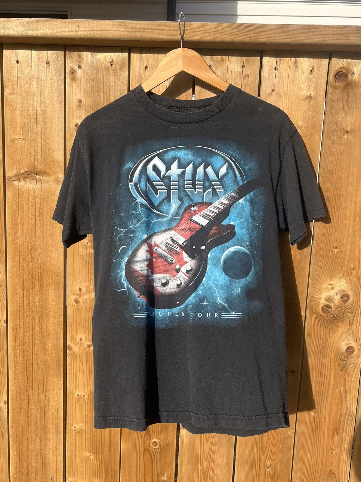 Band Tees × Vintage Vintage 90s Styx Tour Shirt Size US L / EU 52-54 / 3 - 1 Thumbnail