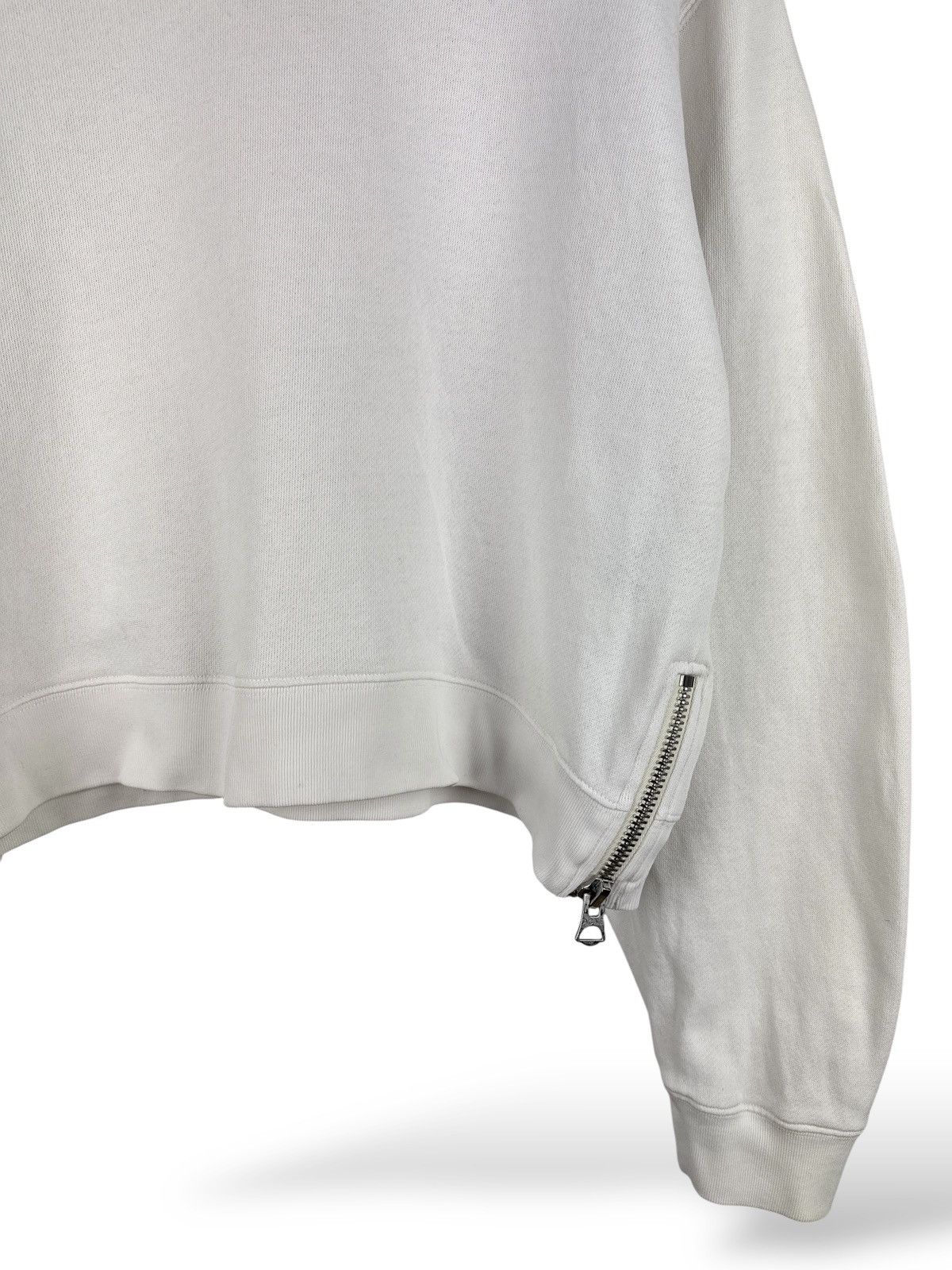 Acne Studios Acne Studios Bird Z Fleece PSS14 Cropped Crewneck Sweatshirt Size S / US 4 / IT 40 - 8 Thumbnail