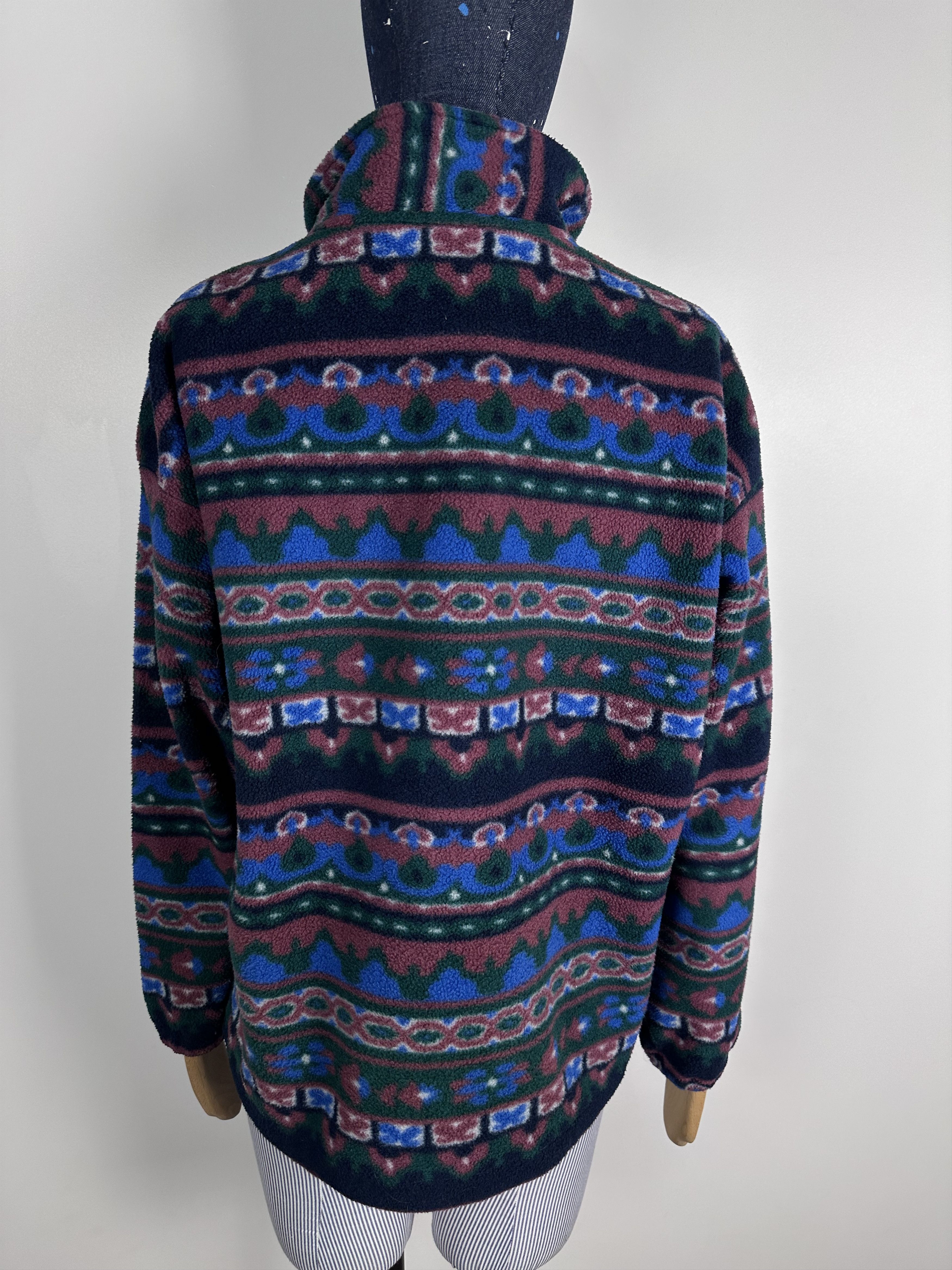 Fila × Vintage vintage FILA Magic Line Fleece Sweater 1\4 zip Womens Size L Size L / US 10 / IT 46 - 6 Thumbnail