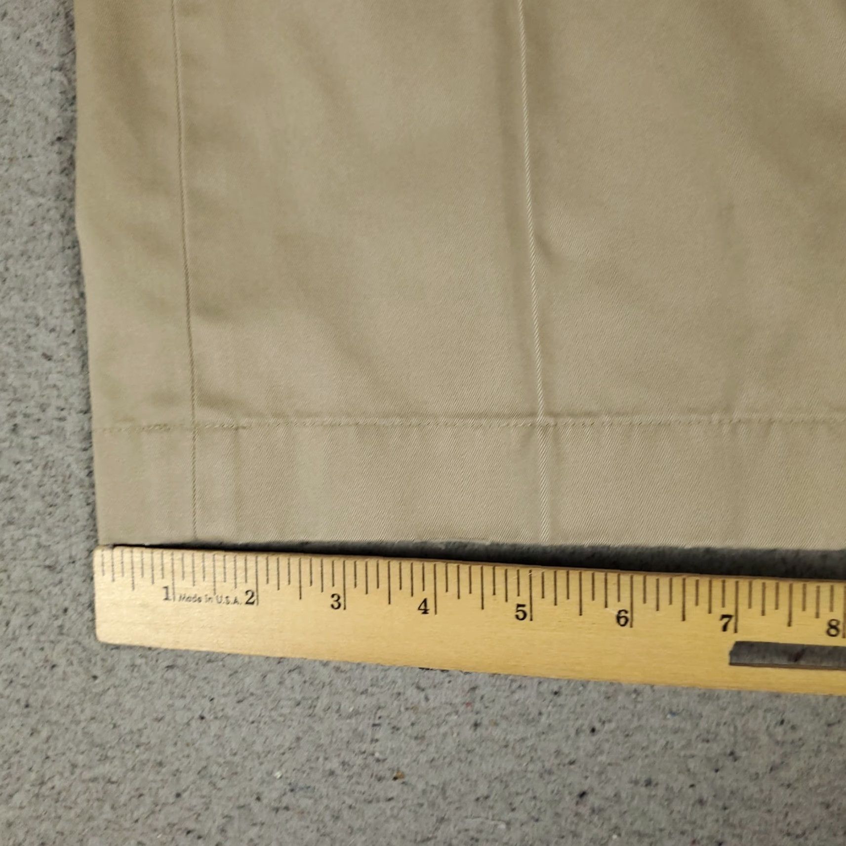 Brooks Brothers Brooks Brothers Pants Mens 38x34 Beige Clark Flat Front Chino Trousers Regular Size US 38 / EU 54 - 7 Thumbnail