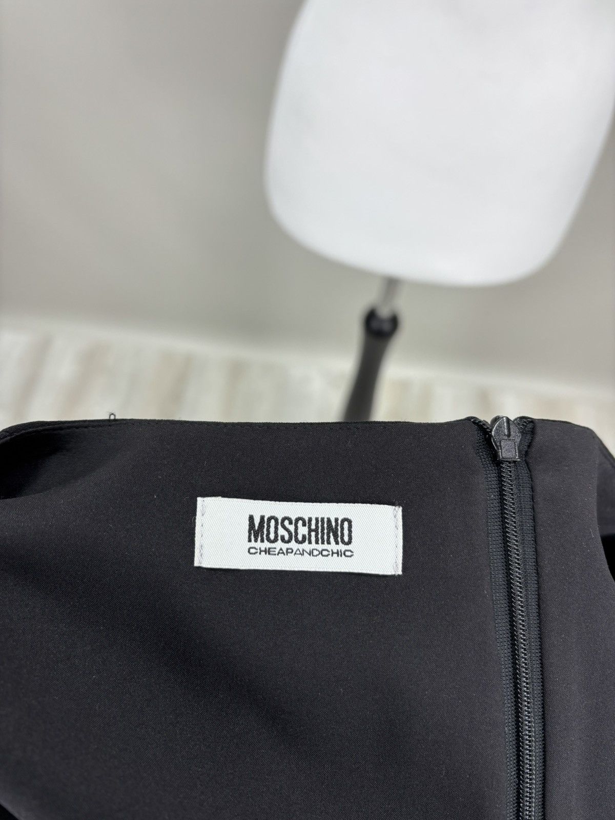 Moschino Womens dresses Moschino Cheapandchic Size 40 Color Black Size S / US 4 / IT 40 - 10 Thumbnail