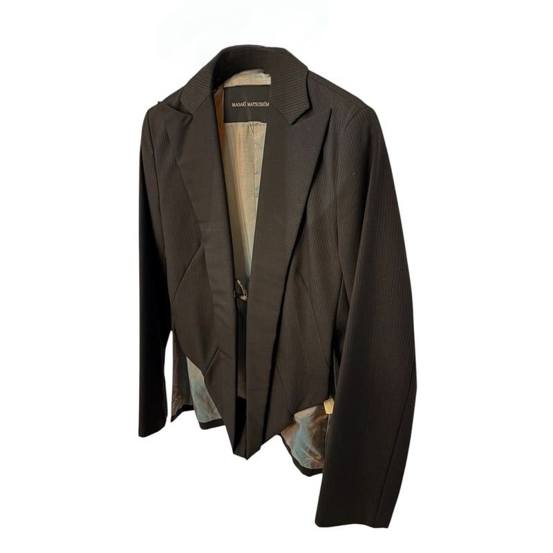 Masaki Matsushima MASAKI MATSUSHIMA striped deformed jacket Size US M / EU 48-50 / 2 - 3 Thumbnail