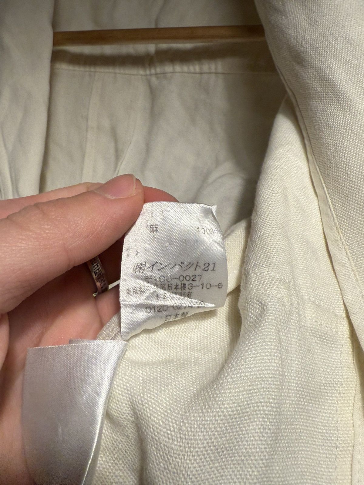 Ralph Lauren Ralph Lauren LINEN BLAZER JACKET Size S / US 4 / IT 40 - 7 Thumbnail