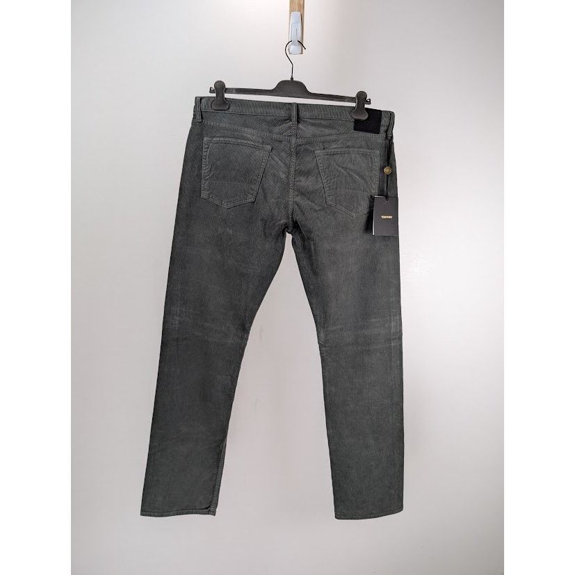 Tom Ford o1rshd1 Denim Straight Jeans in Dark Grey Size US 38 / EU 54 - 9 Thumbnail