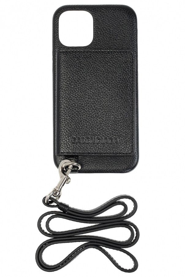 Balenciaga o1la1rc1a1024 Size: OS / Iphone Case in Black Size ONE SIZE - 1 Thumbnail