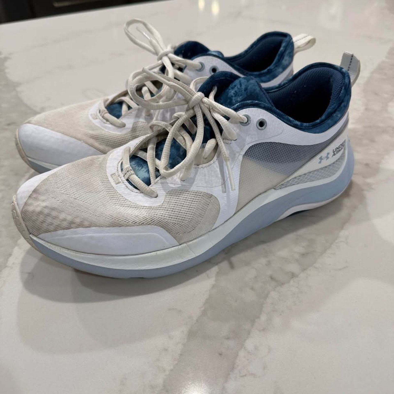 Under Armour Under Armour HOVR Omni’s BTG Running Shoes Women's 9 White Size US 9 / IT 39 - 2 Thumbnail