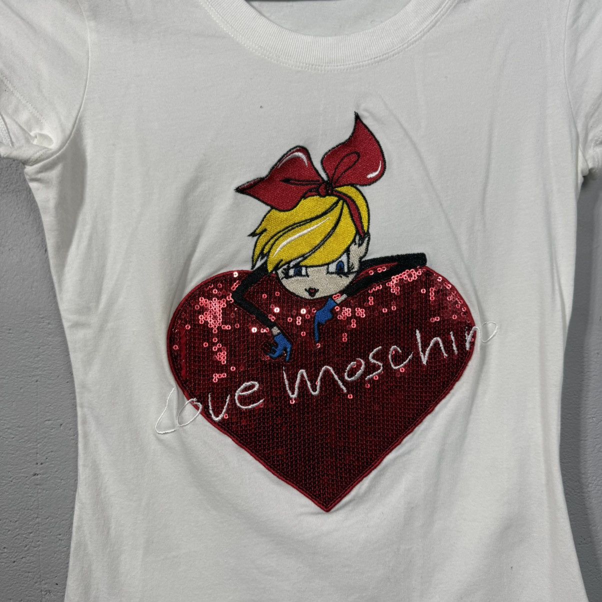 Love Moschino Vintage T-shirt Love Moschino Size XS / US 0-2 / IT 36-38 - 2 Thumbnail