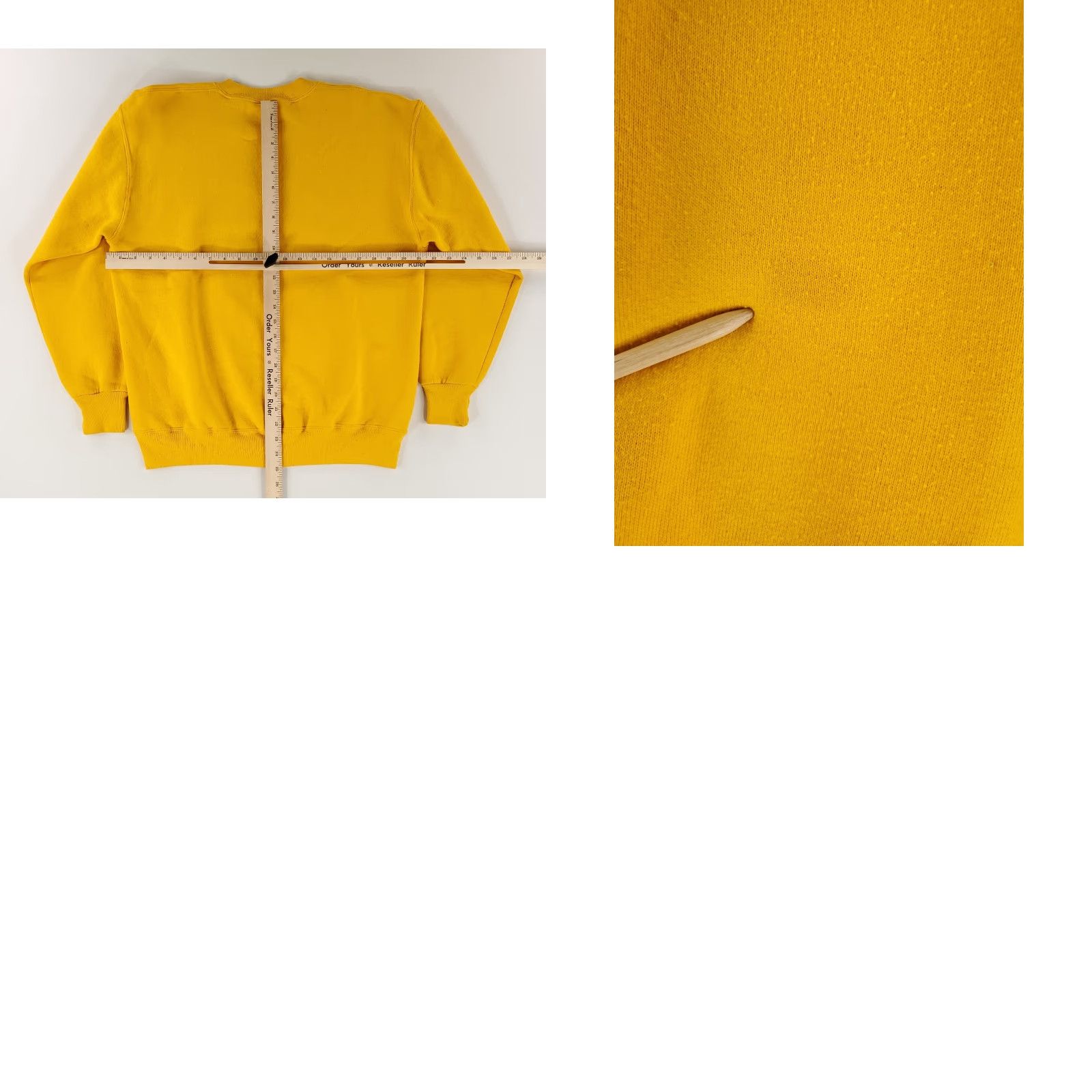 Russell Athletic VINTAGE Russell Athletic Sweatshirt Mens L Yellow University Missouri 90s Pullover Crew Neck Made USA Size US L / EU 52-54 / 3 - 8 Thumbnail