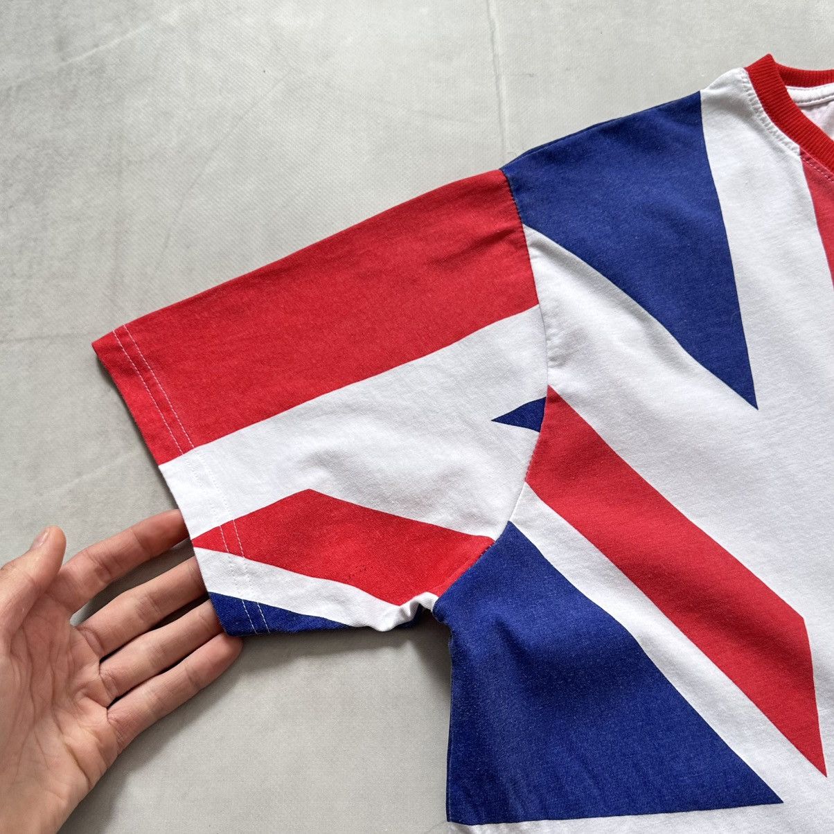 Hysteric Glamour × Undercover 00s British London Flag Chrome Style All Over Print T Shirt Size US XL / EU 56 / 4 - 6 Thumbnail