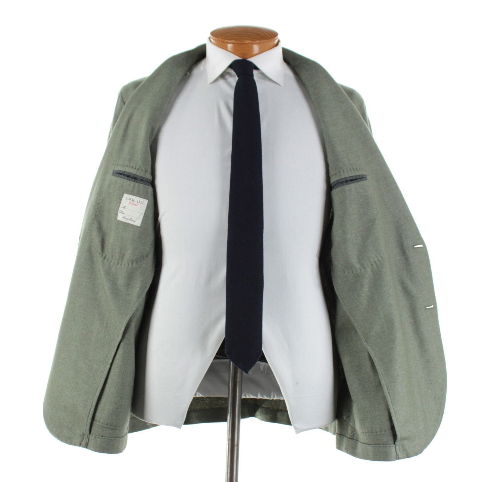 Luigi Bianchi Luigi Bianchi Mantova Sport Coat Size 44 Regular US in Green Size 44R - 7 Thumbnail