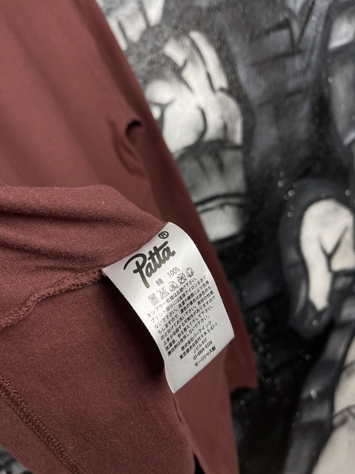Patta Patta Curve Logo Long Sleeve T-Shirt Men’s Size S Size US S / EU 44-46 / 1 - 9 Thumbnail