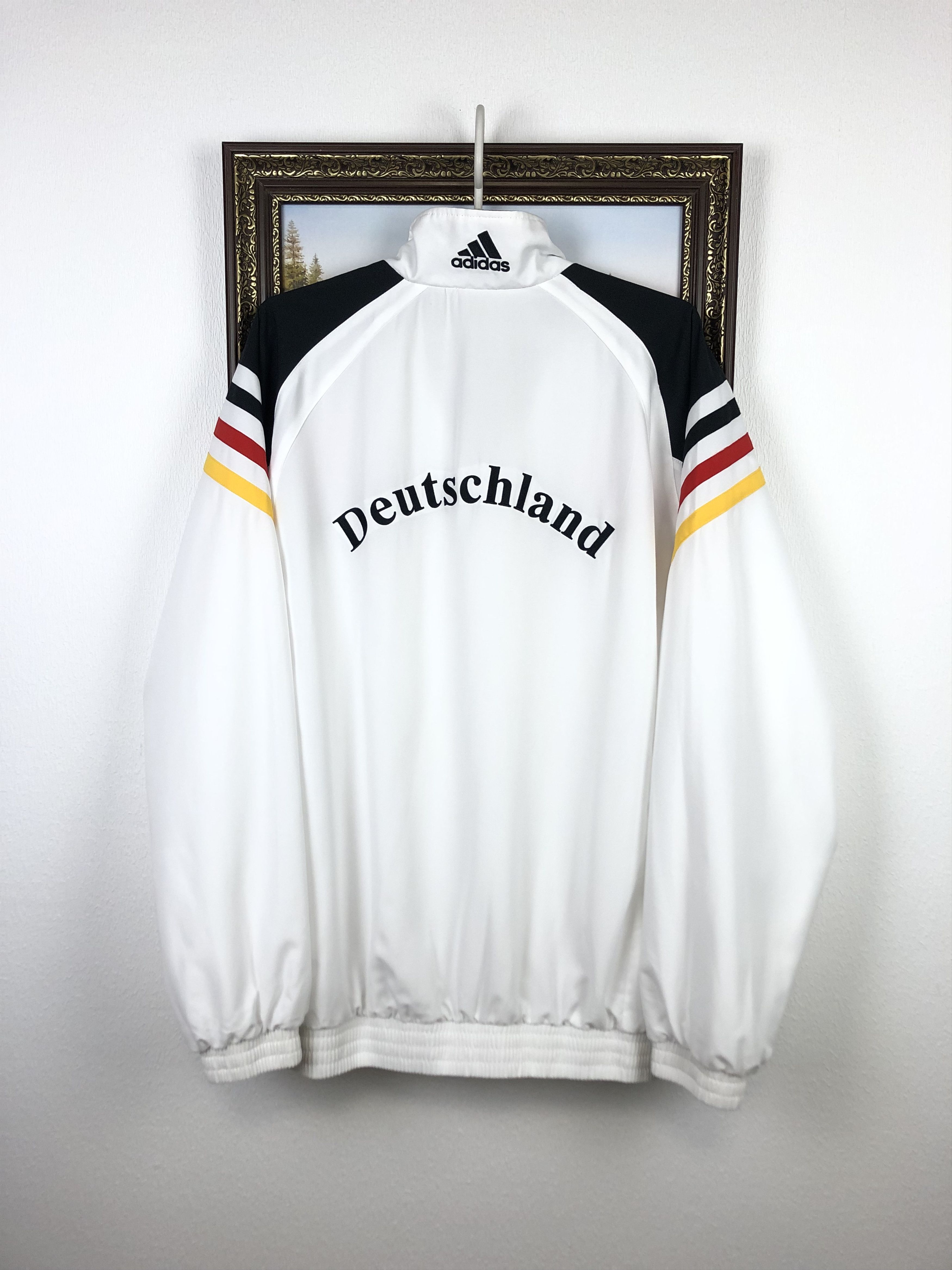 Adidas × Vintage Vintage Adidas Germany Olympics Seul Jacket Mens Track Top Size US L / EU 52-54 / 3 - 8 Thumbnail