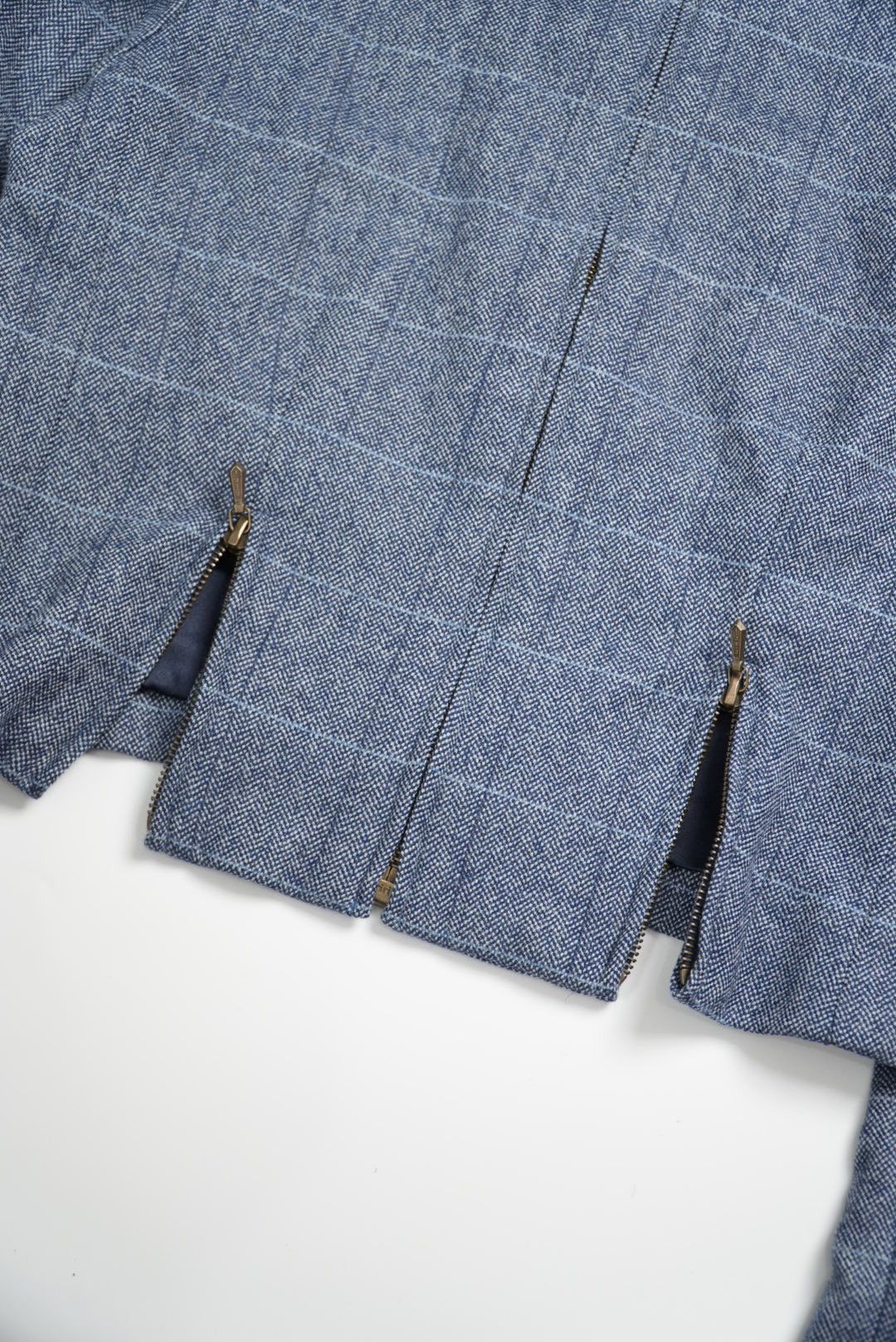Christian Dior Monsieur Christian Dior by John Galliano Woolen Tweed Zip-Up Jacket Size XS / US 0-2 / IT 36-38 - 8 Thumbnail