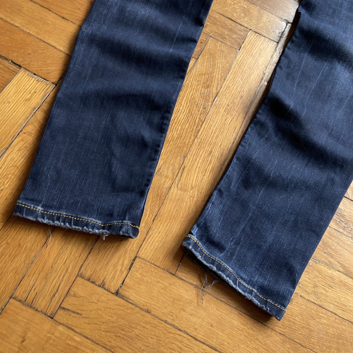 Dsquared2 × Japanese Brand 📌 Crazy Dsquared2 Y2k Distressed Skinny Jeans Size US 30 / EU 46 - 5 Thumbnail