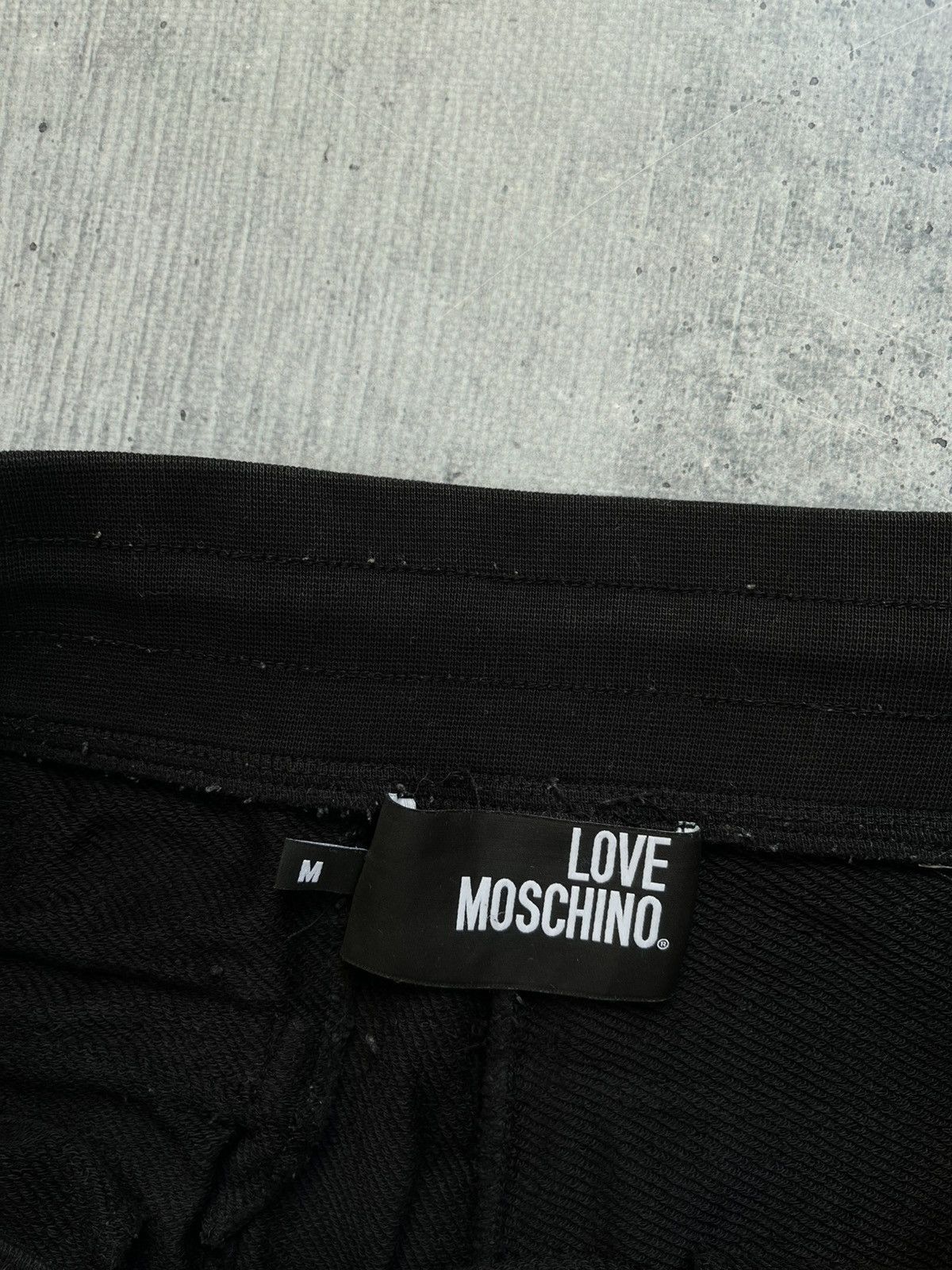 Designer × Moschino Love Moschino black sweatpants M Size US 32 / EU 48 - 6 Thumbnail