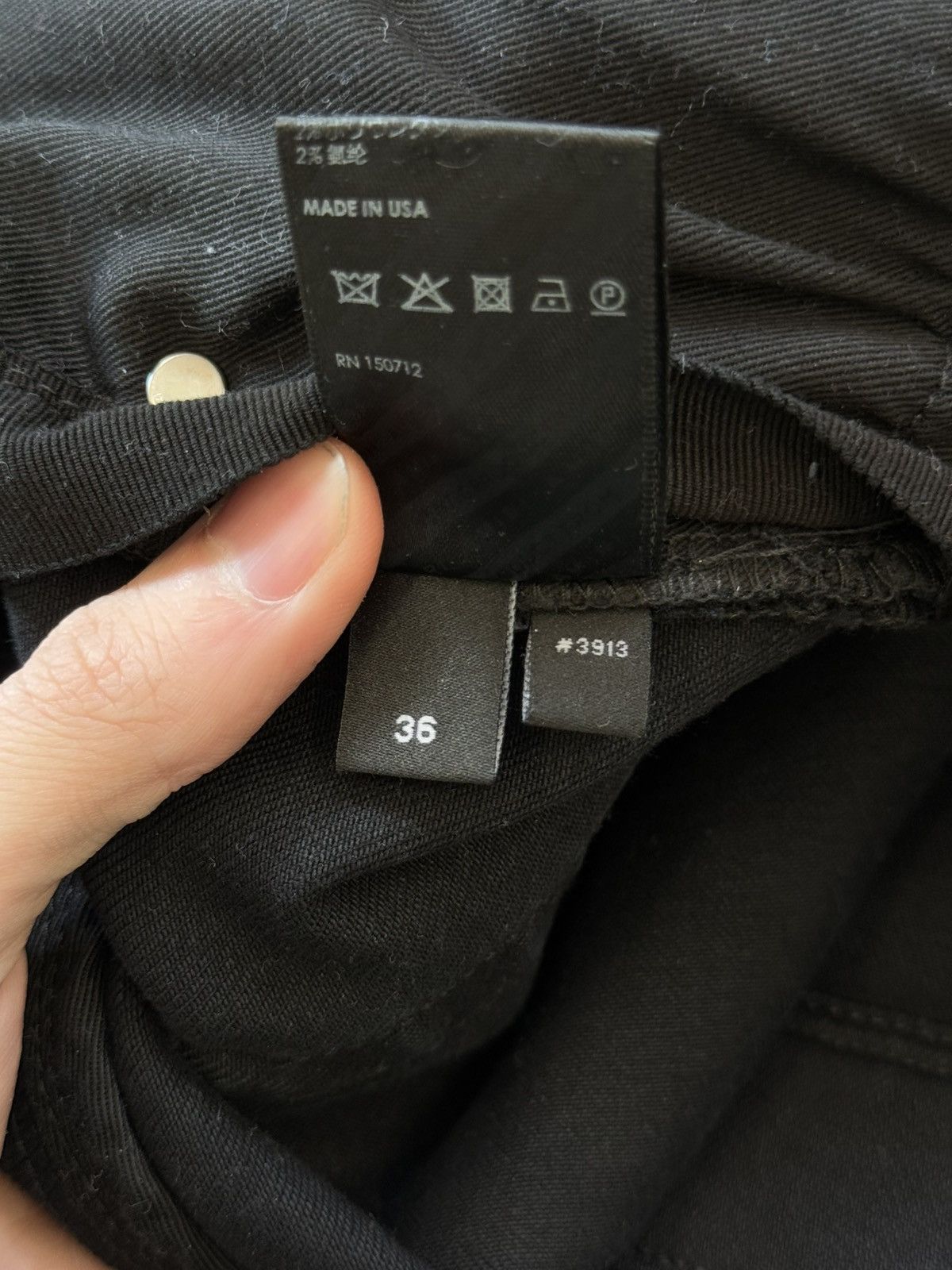 Amiri Amiri Black White Amiri Logo Size 36 CLEAN 🧼 Size US 36 / EU 52 - 16 Thumbnail