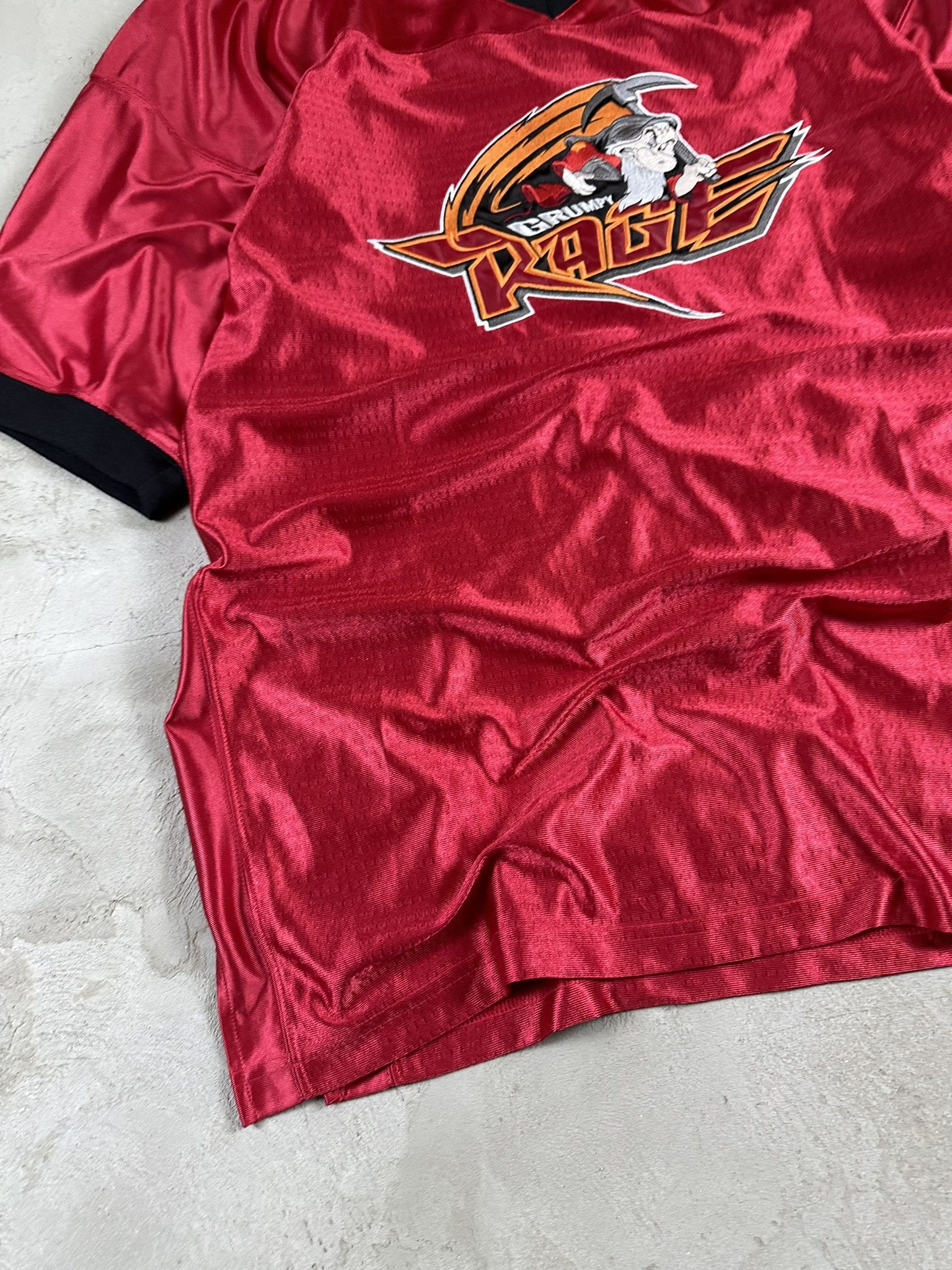 Disney Vintage Disney Grumpy Rage Jersey NFL Mesh T-shirt Size US XL / EU 56 / 4 - 5 Thumbnail