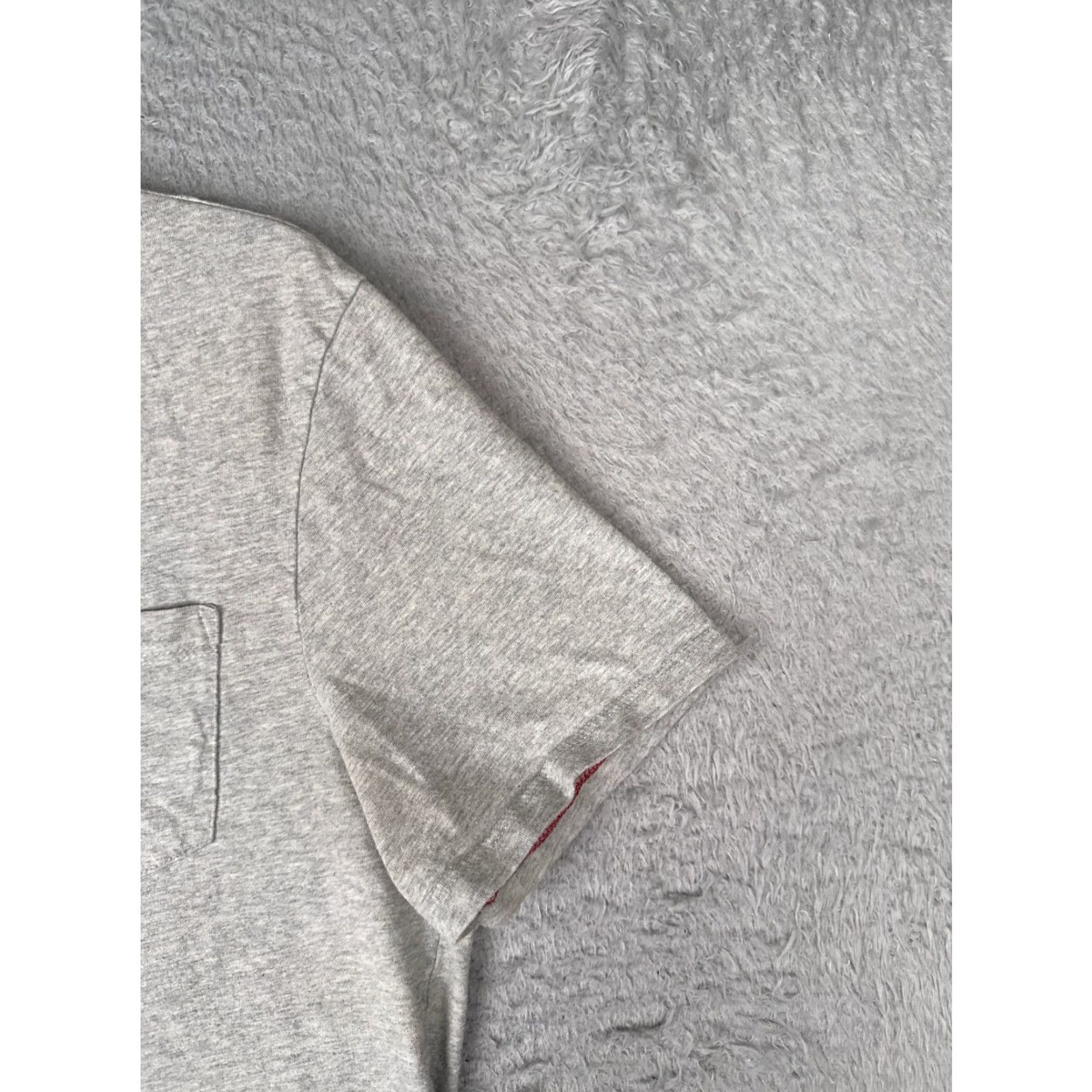 Tommy Hilfiger Tommy Hilfiger Shirt Adult Medium Gray Short Sleeve Crew Neck Pocket Cotton Logo Embroidered Men’s T-Shirt Size US M / EU 48-50 / 2 - 2 Thumbnail