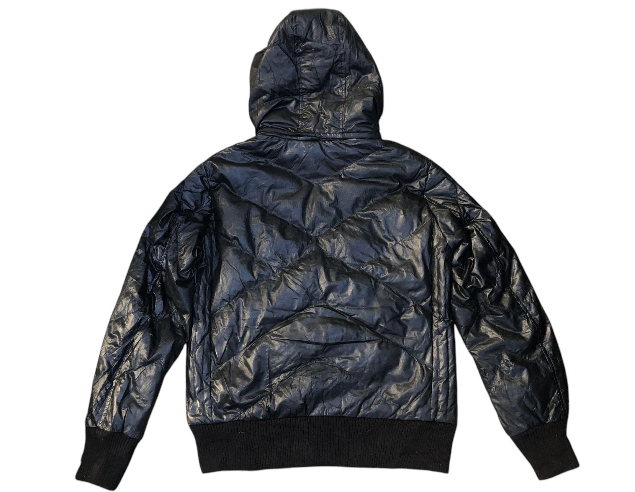 Japanese Brand × Uniqlo UNIQLO Waxed Quilted Puffer Down Zipper Jacket Japan Size US M / EU 48-50 / 2 - 10 Thumbnail
