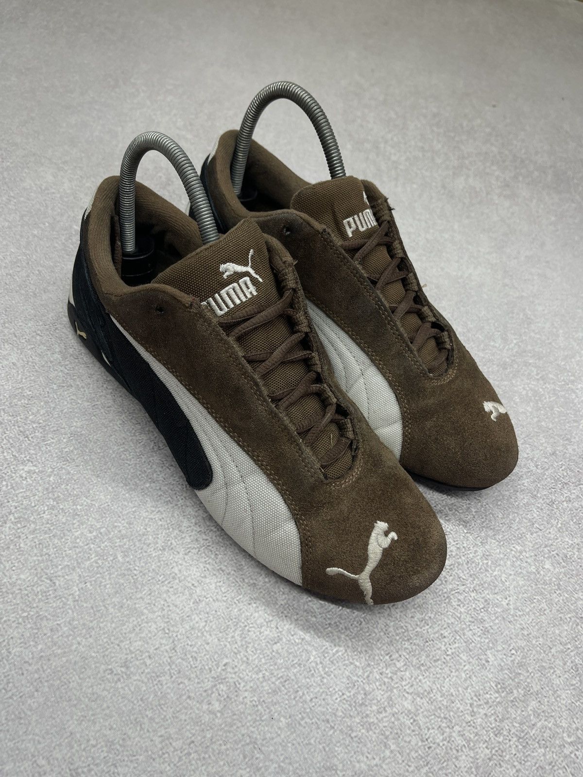 Puma Vintage Puma Speedcat Sneakers Black/Brown Japan Style Y2K Size US 7.5 / EU 40-41 - 4 Thumbnail