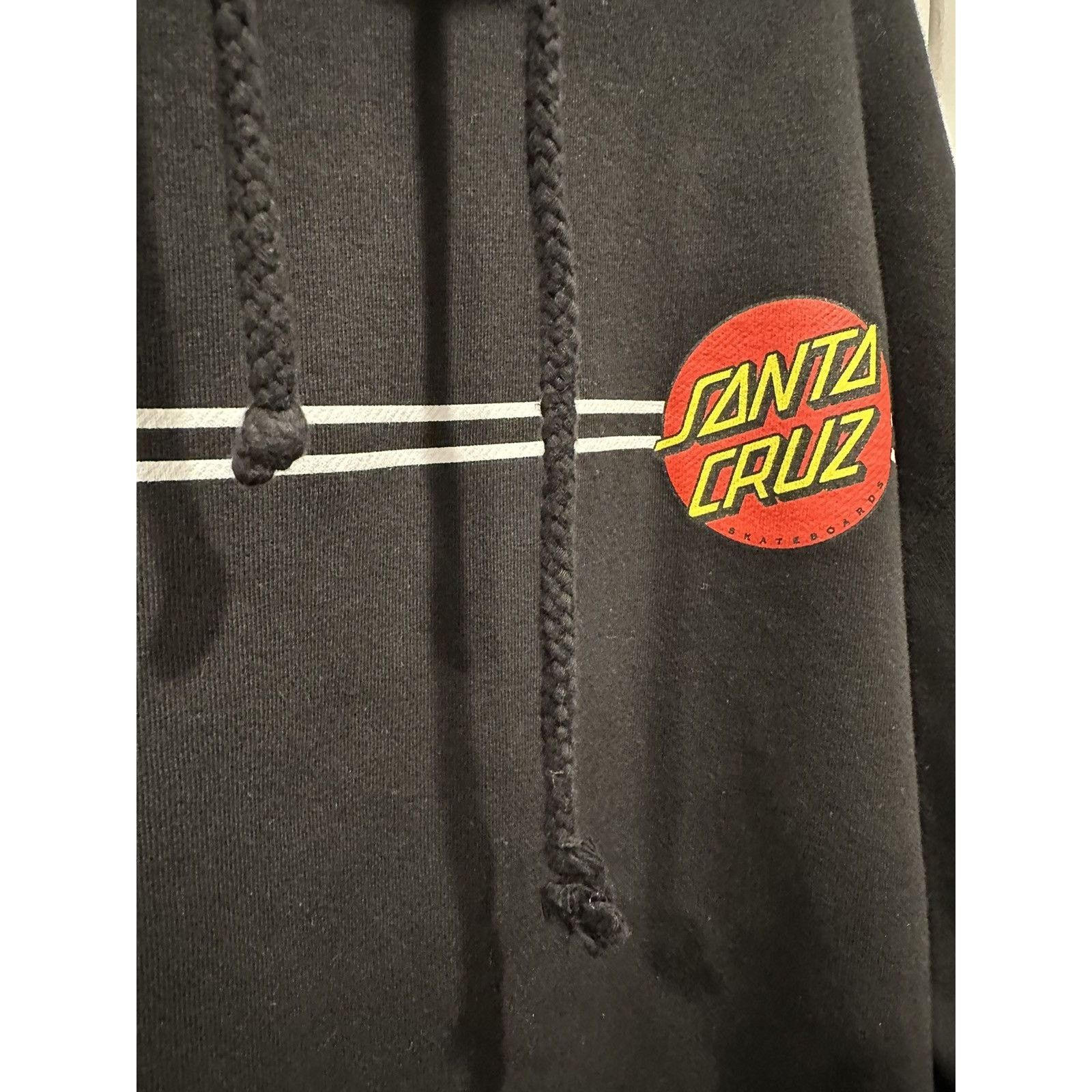 Santa Cruz Skateboards Classic Dot Pullover Hoodie Santa Cruz XL Black Size US XL / EU 56 / 4 - 5 Thumbnail