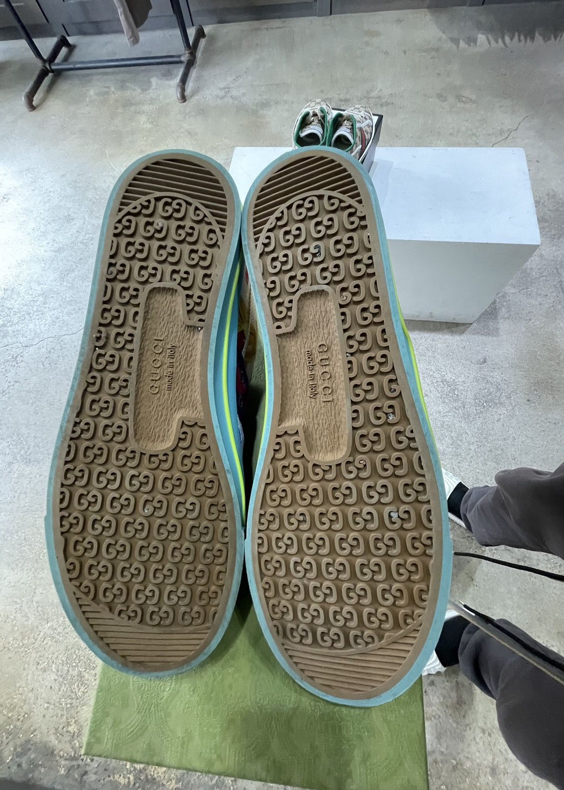 Gucci Gucci Multicolor Canvas Tennis highest 1977 Low Size US 10 / EU 43 - 7 Thumbnail