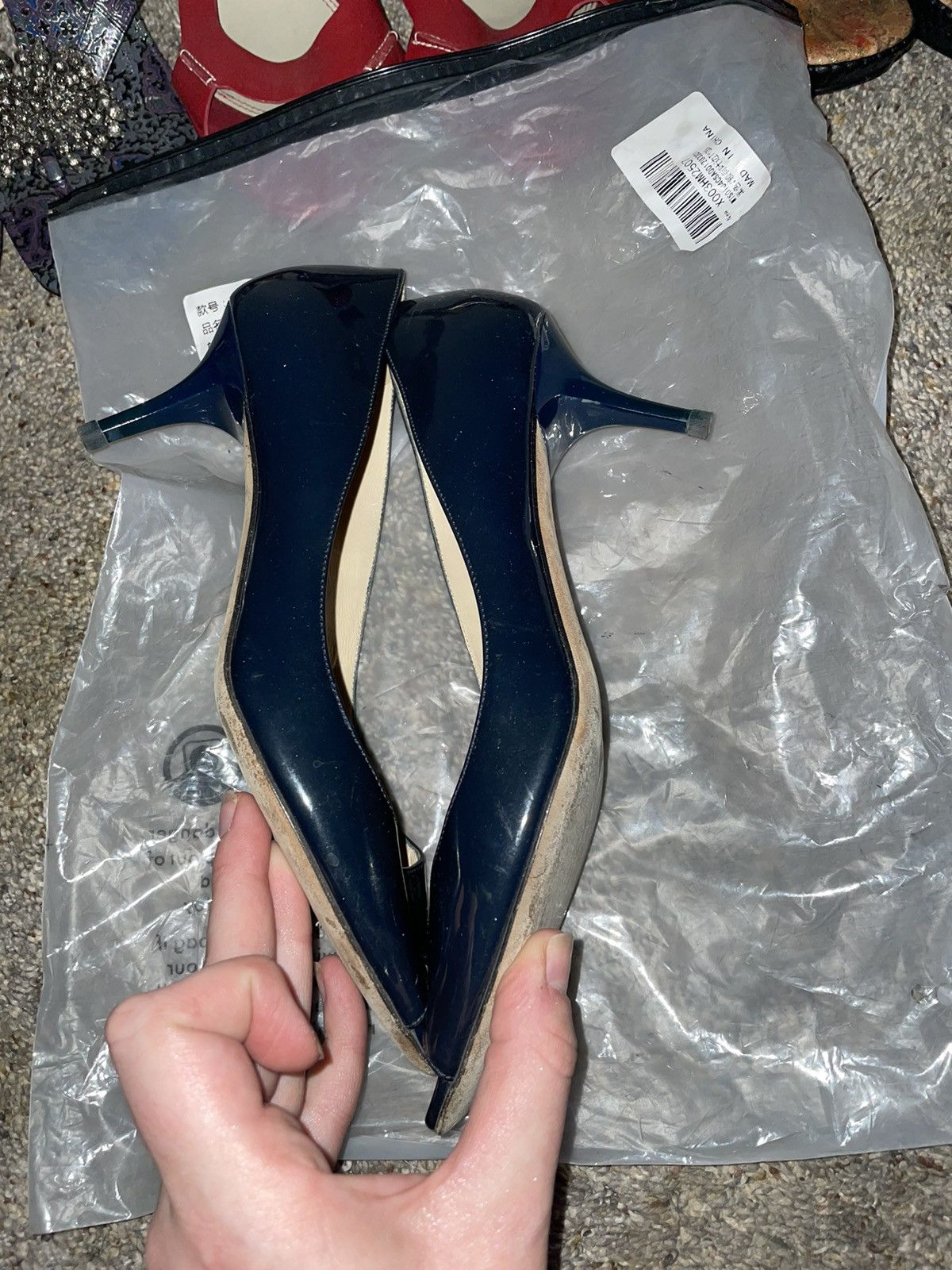 Jimmy Choo Royal blue Jimmy Choo Womens 8 heels Size US 8 / IT 38 - 2 Thumbnail