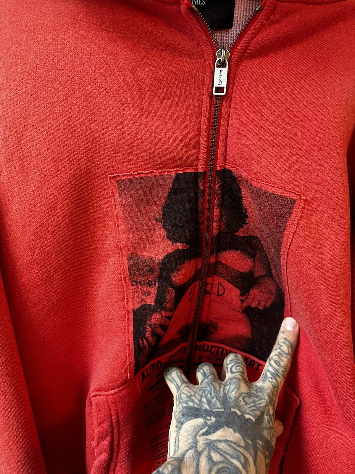 Enfants Riches Deprimes ERD RED ZIP UP HOODIE XL XXL 2XL BAGGY Size US XL / EU 56 / 4 - 3 Thumbnail