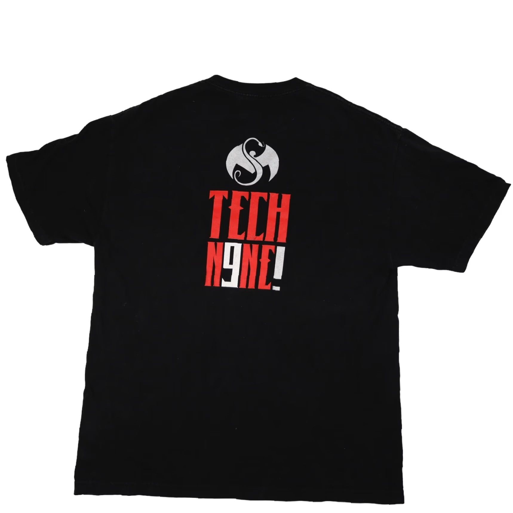 Vintage VINTAGE TechN9ne Dwam! Mens XL Graphic T Shirt Black Size US XL / EU 56 / 4 - 7 Thumbnail