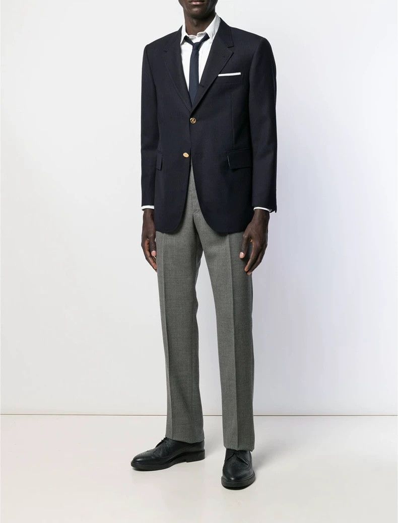 Thom Browne Thom Browne size2 Knitted blue label suit Size 38S - 4 Thumbnail