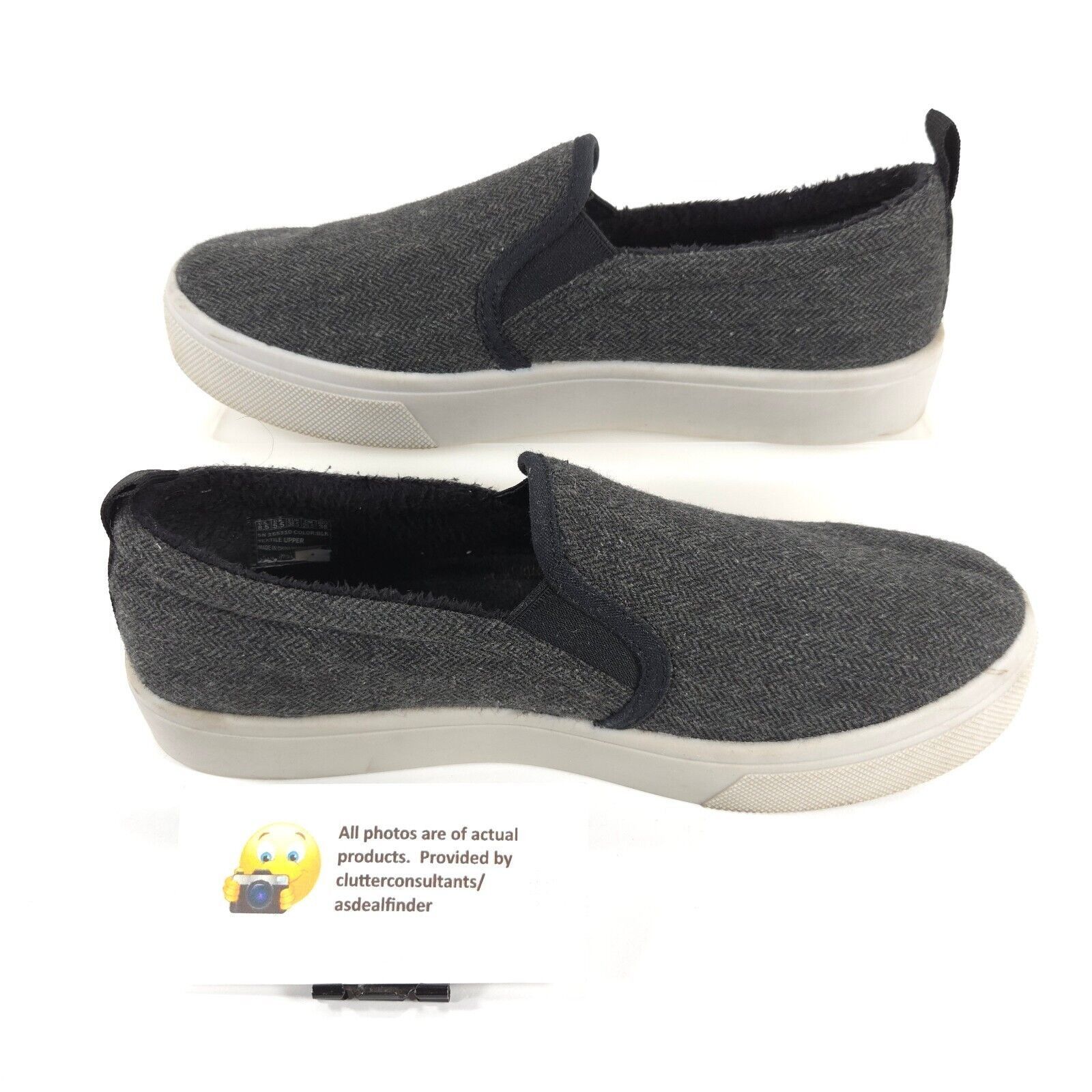 SKECHERS Skechers Slip On Loafer Shoe Womens Size 8.5 155310 Gray Size US 8.5 / IT 38.5 - 4 Thumbnail