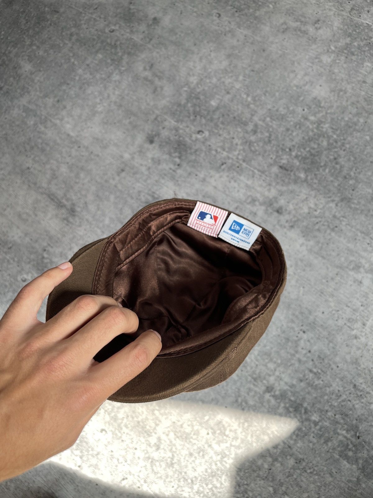 New Era × Vintage Vintage Rare New Era Black Label Duckbill Hat SizeM-L(58 cm) Size 32 - 3 Thumbnail