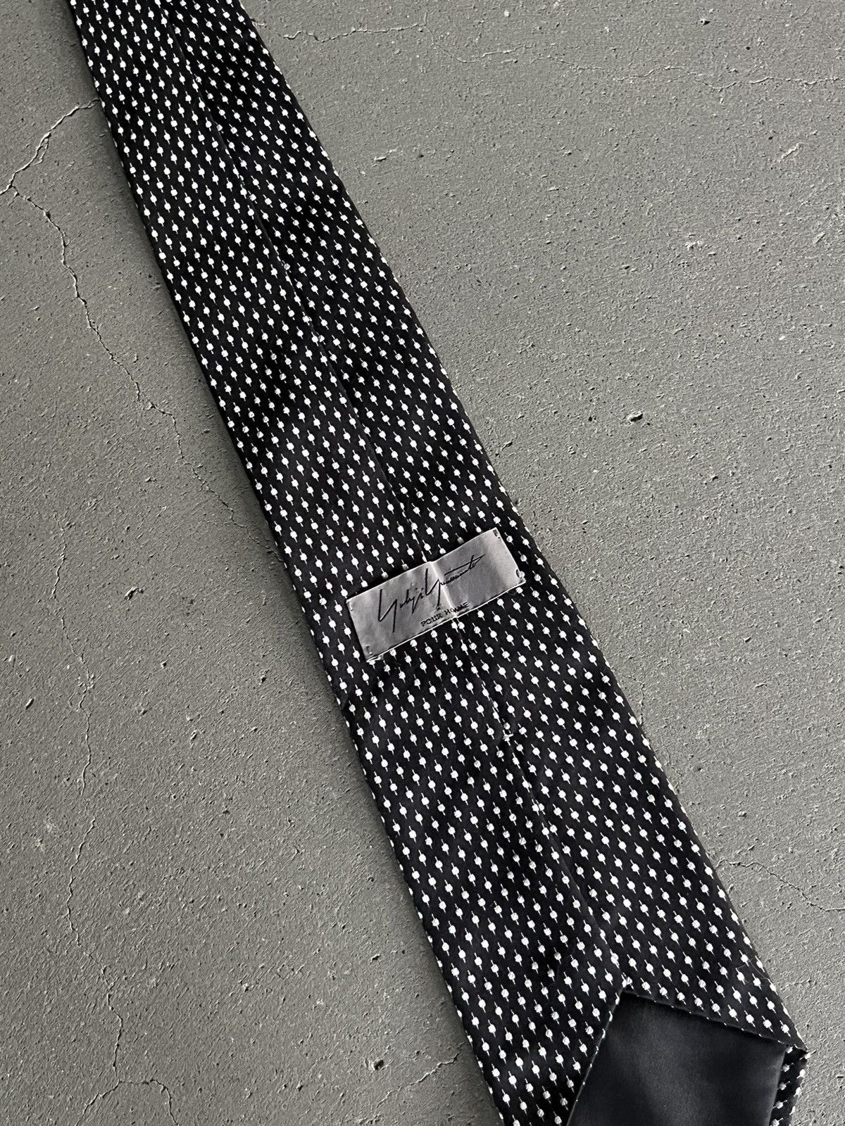 Y's × Yohji Yamamoto × Yves Saint Laurent Yohji Yamamoto Archive 90s Tie Size ONE SIZE - 3 Thumbnail