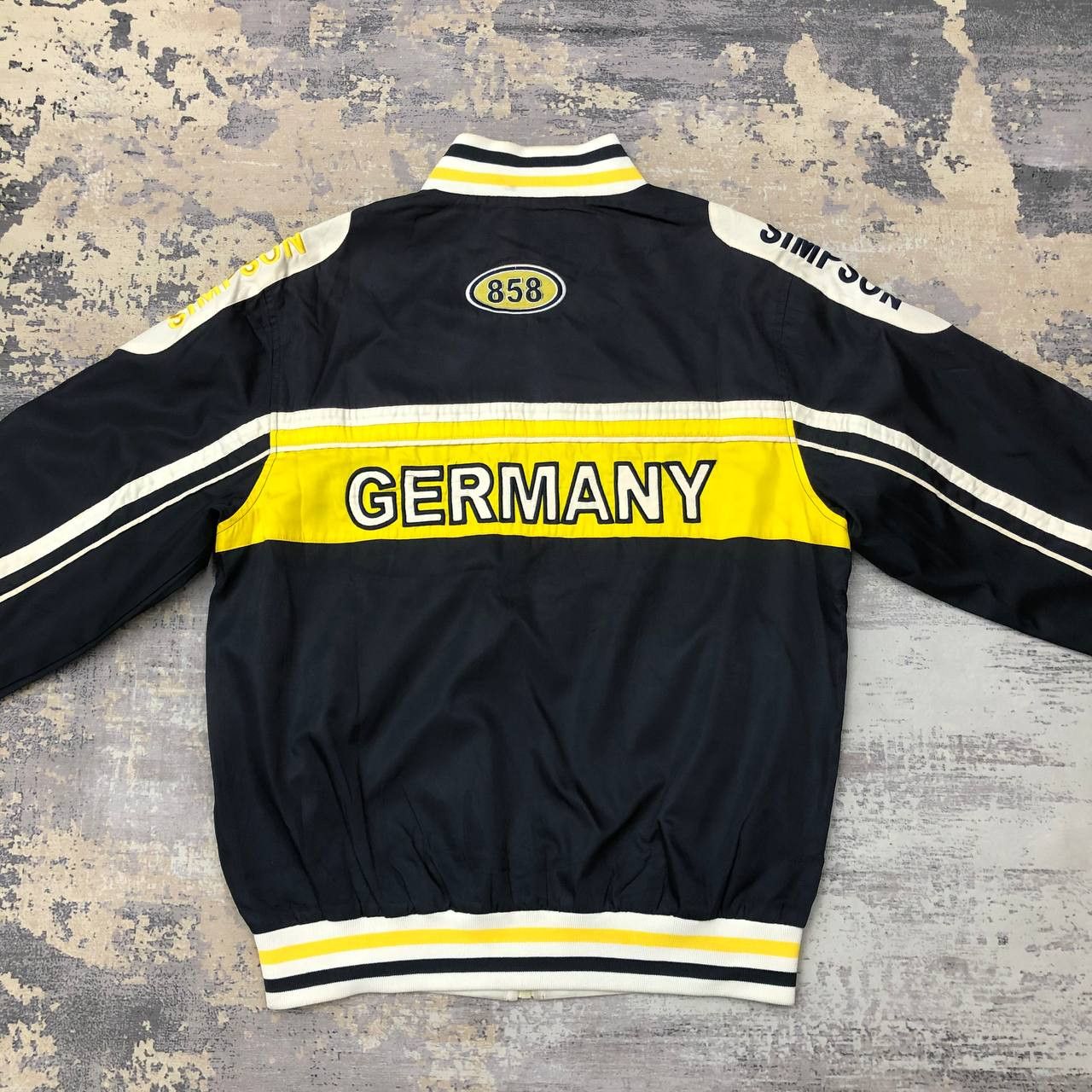 Sports Specialties Y441 NO.858 SIMPSON GERMANY RACING JACKETS Size US L / EU 52-54 / 3 - 2 Thumbnail